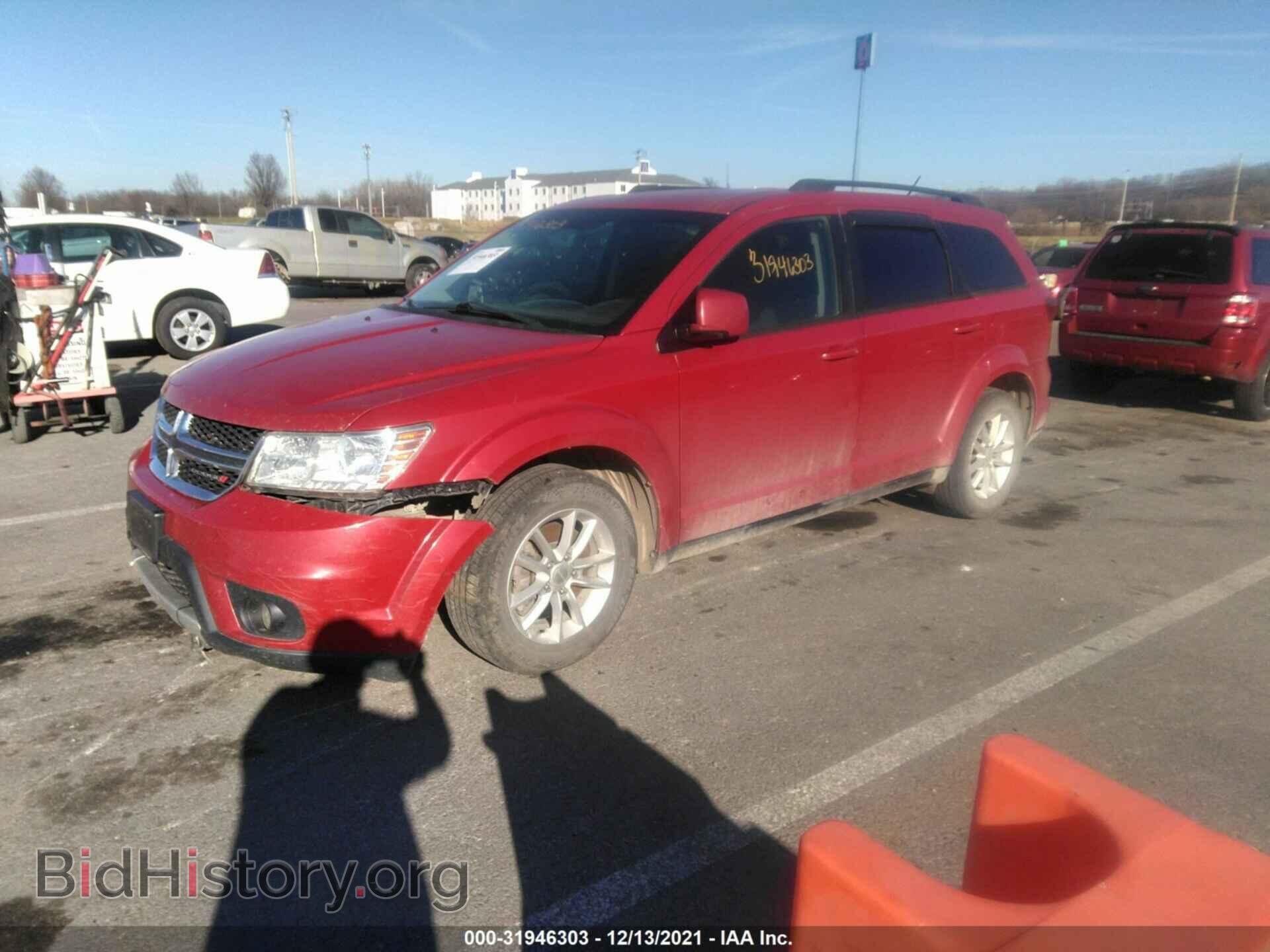 2015 DODGE JOURNEY - VIN: 3C4PDCBB4FT710839 - Фото 2