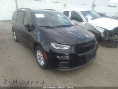 2021 Chrysler PACIFICA Touring, black — VIN 2C4RC1FG3MR500562, IAAI