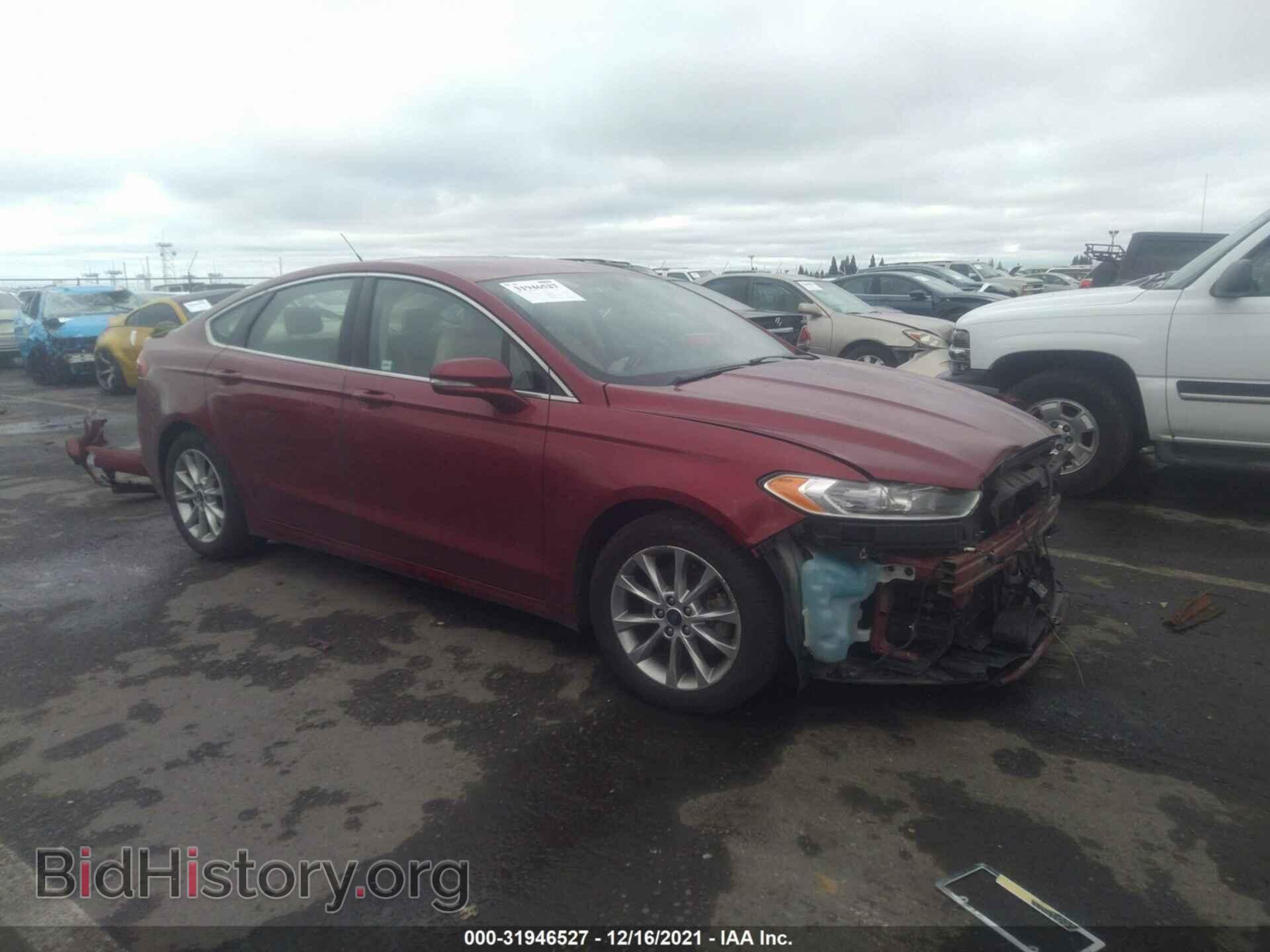Photo 3FA6P0HD8FR139028 - FORD FUSION 2015