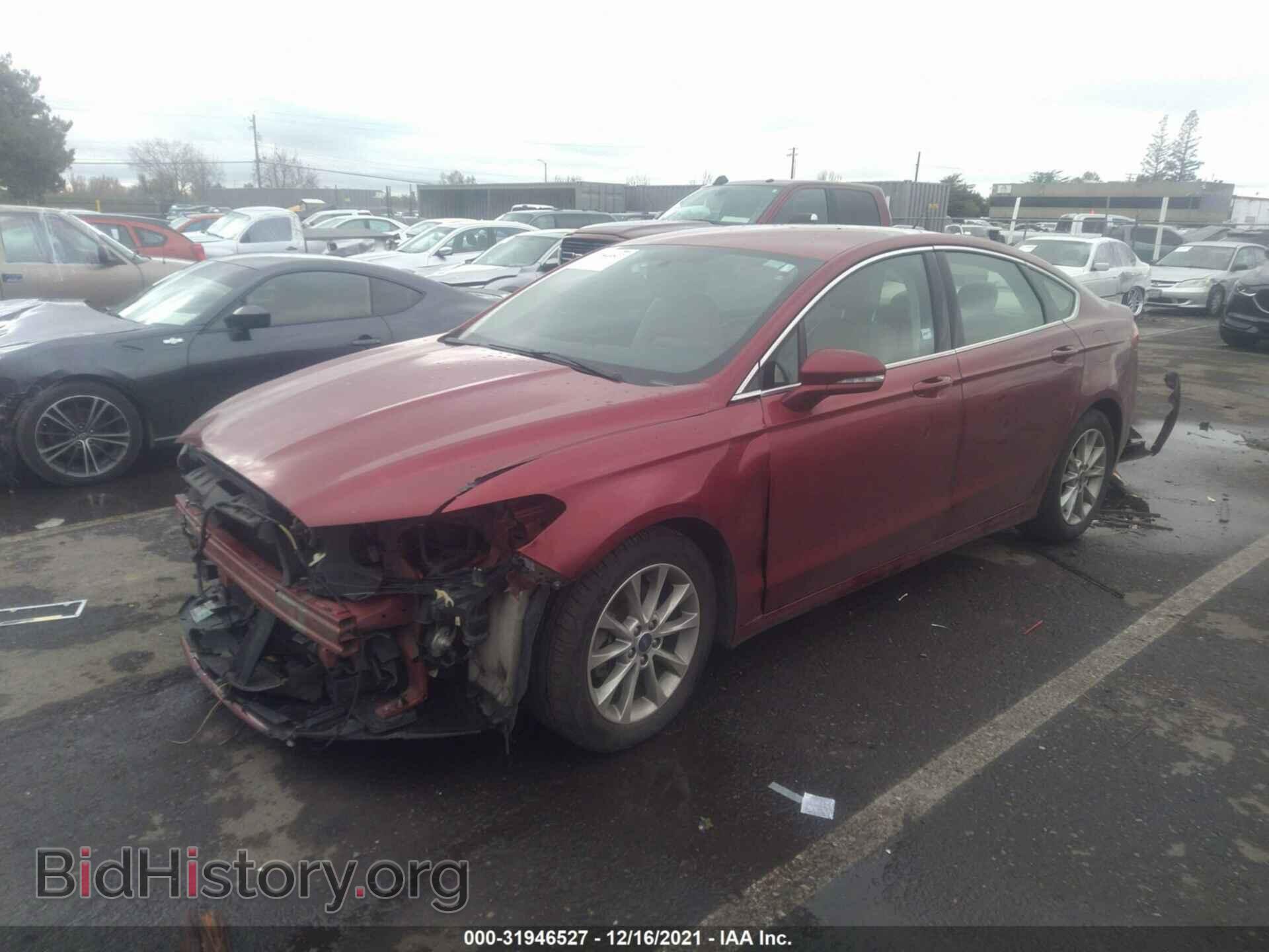 2015 FORD FUSION - VIN: 3FA6P0HD8FR139028 - Фото 2