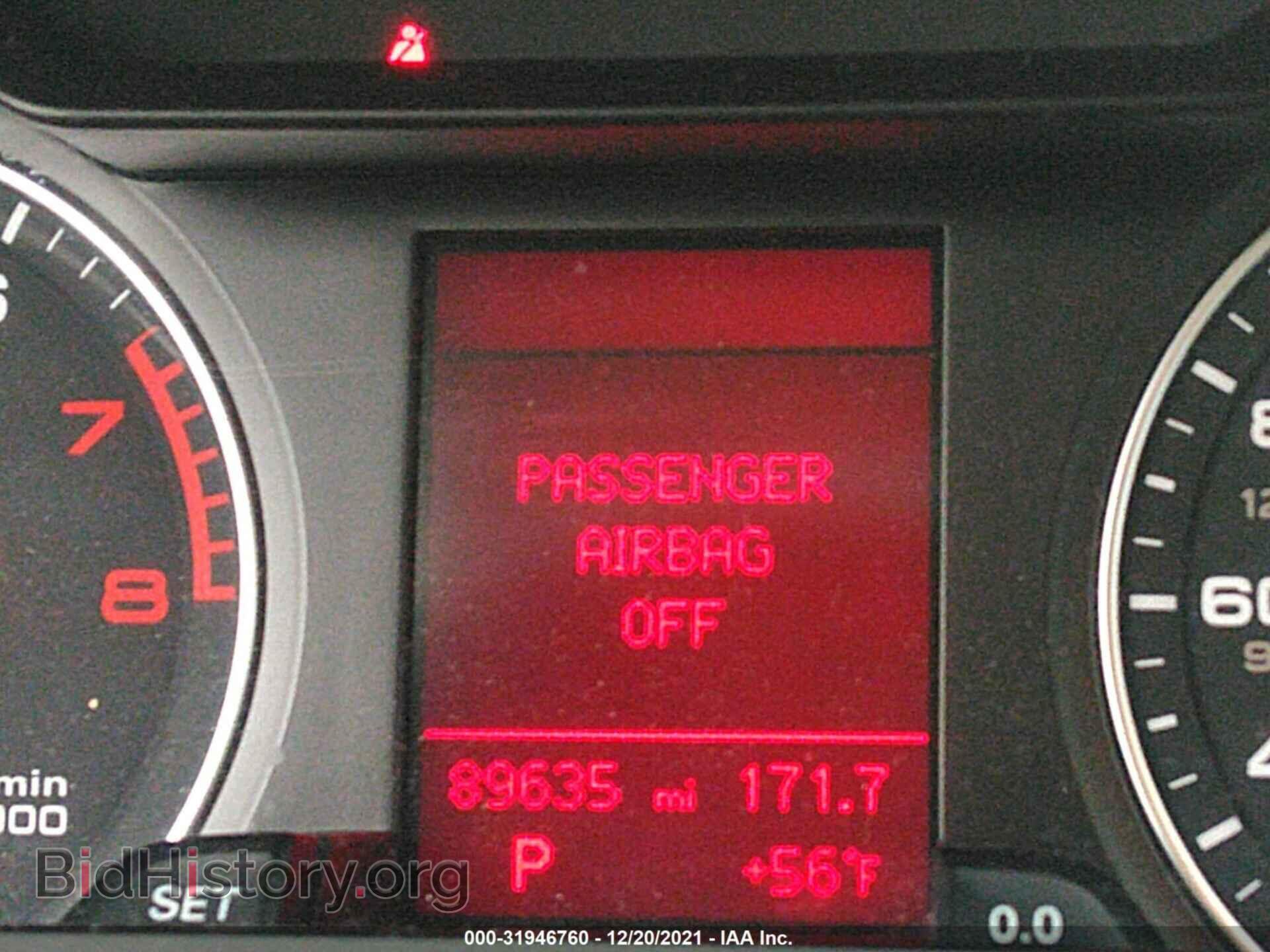 2012 AUDI A4 - VIN: WAUAFAFL5CN000736 - Фото 7