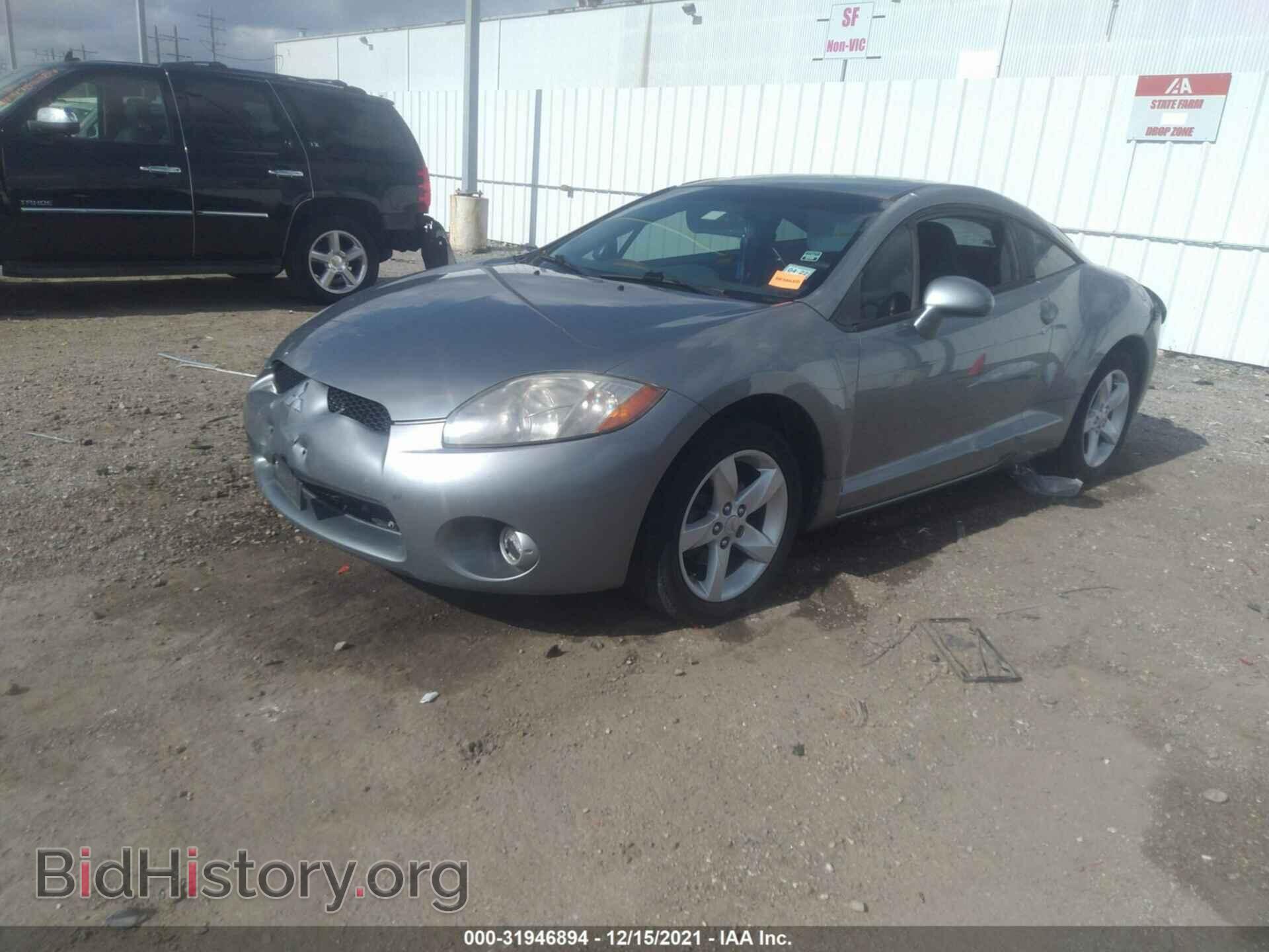 2007 MITSUBISHI ECLIPSE - VIN: 4A3AK34T37E011055 - Фото 2
