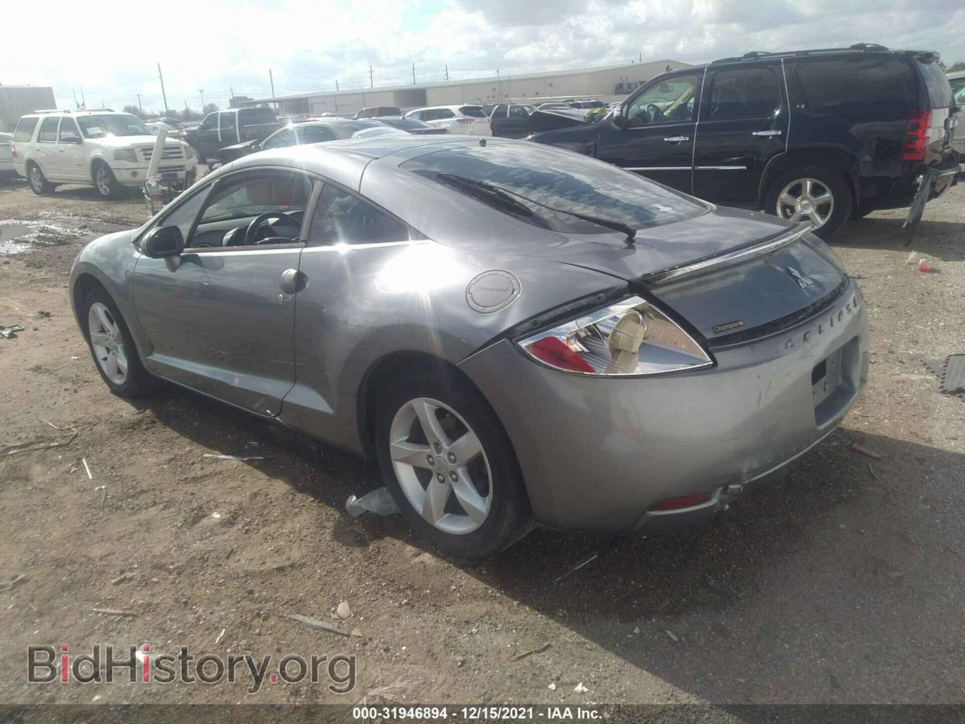 2007 MITSUBISHI ECLIPSE - VIN: 4A3AK34T37E011055 - Фото 3