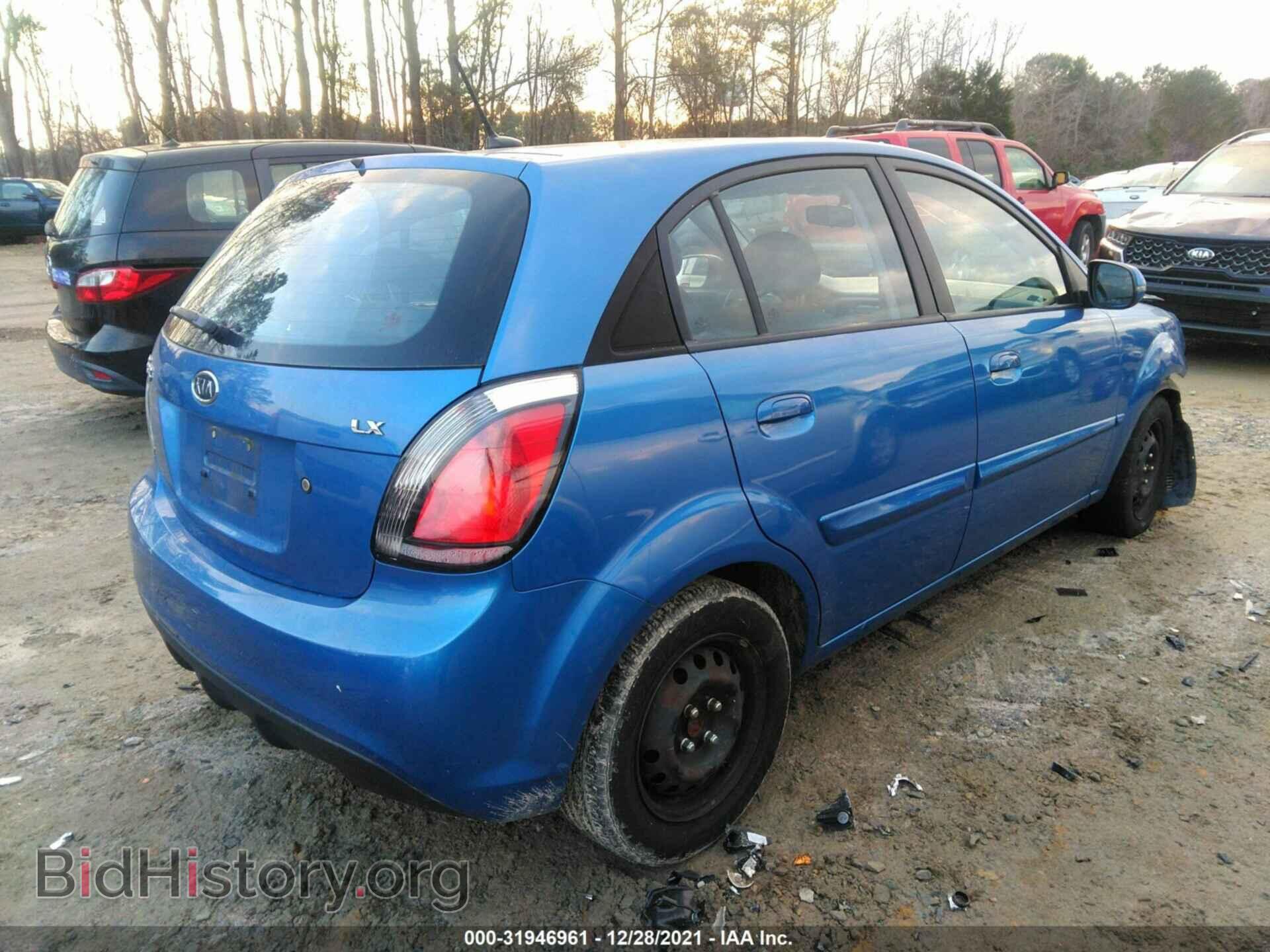 2010 KIA RIO - VIN: KNADH5A38A6647872 - Фото 4