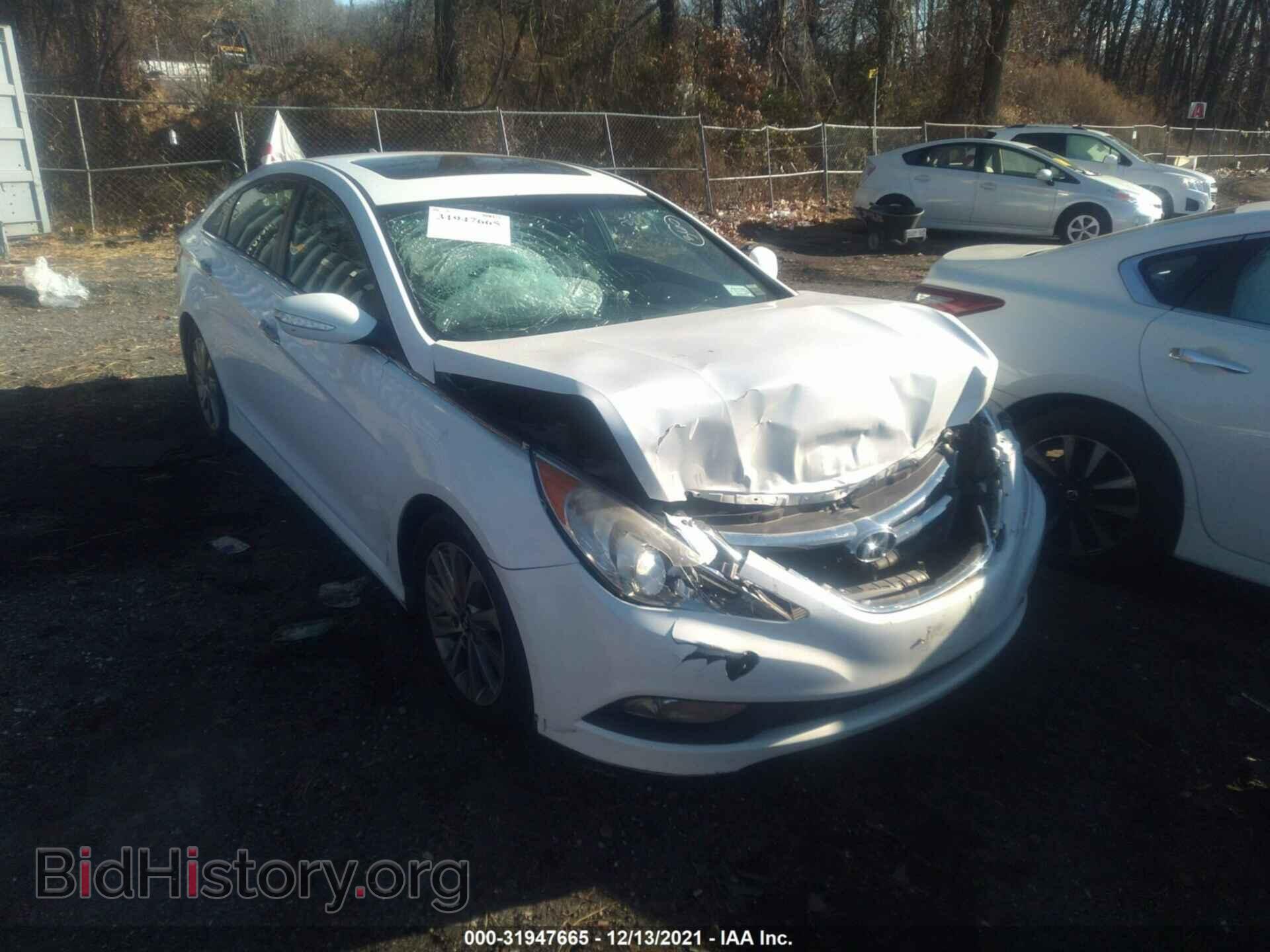 Photo 5NPEC4AC2EH850686 - HYUNDAI SONATA 2014