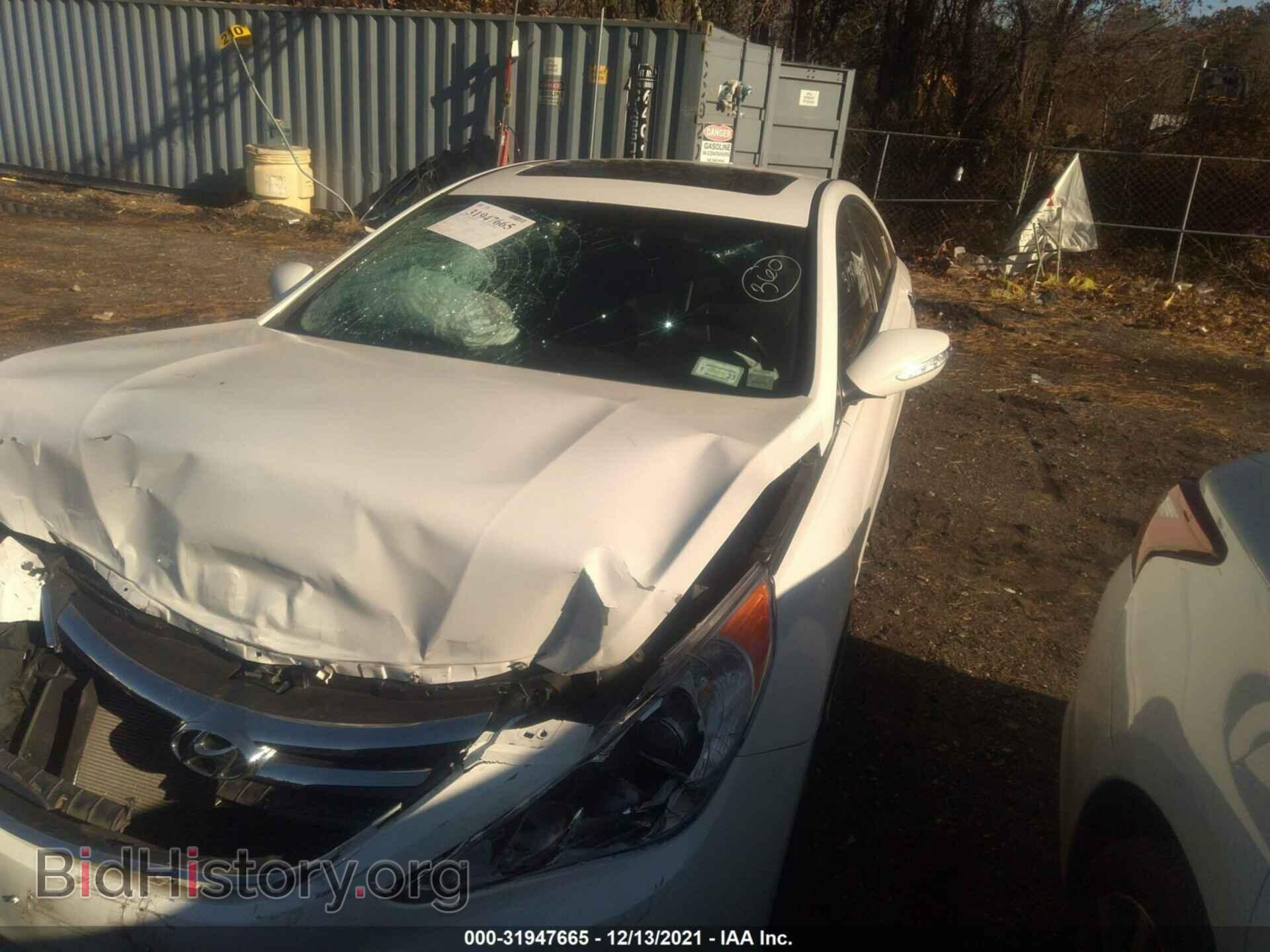 2014 HYUNDAI SONATA - VIN: 5NPEC4AC2EH850686 - Фото 2