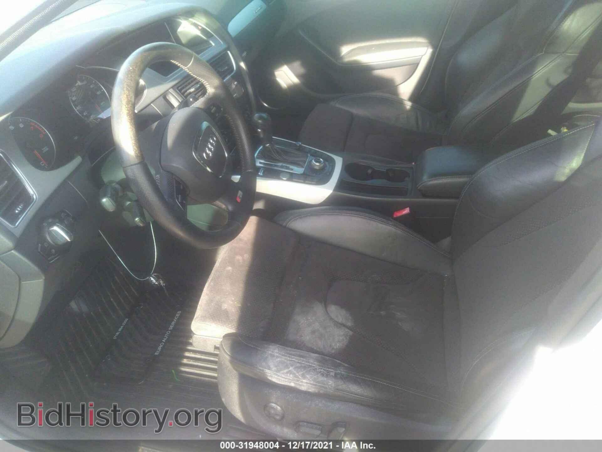2012 AUDI A4 - VIN: WAUKFAFL6CN012320 - Фото 5