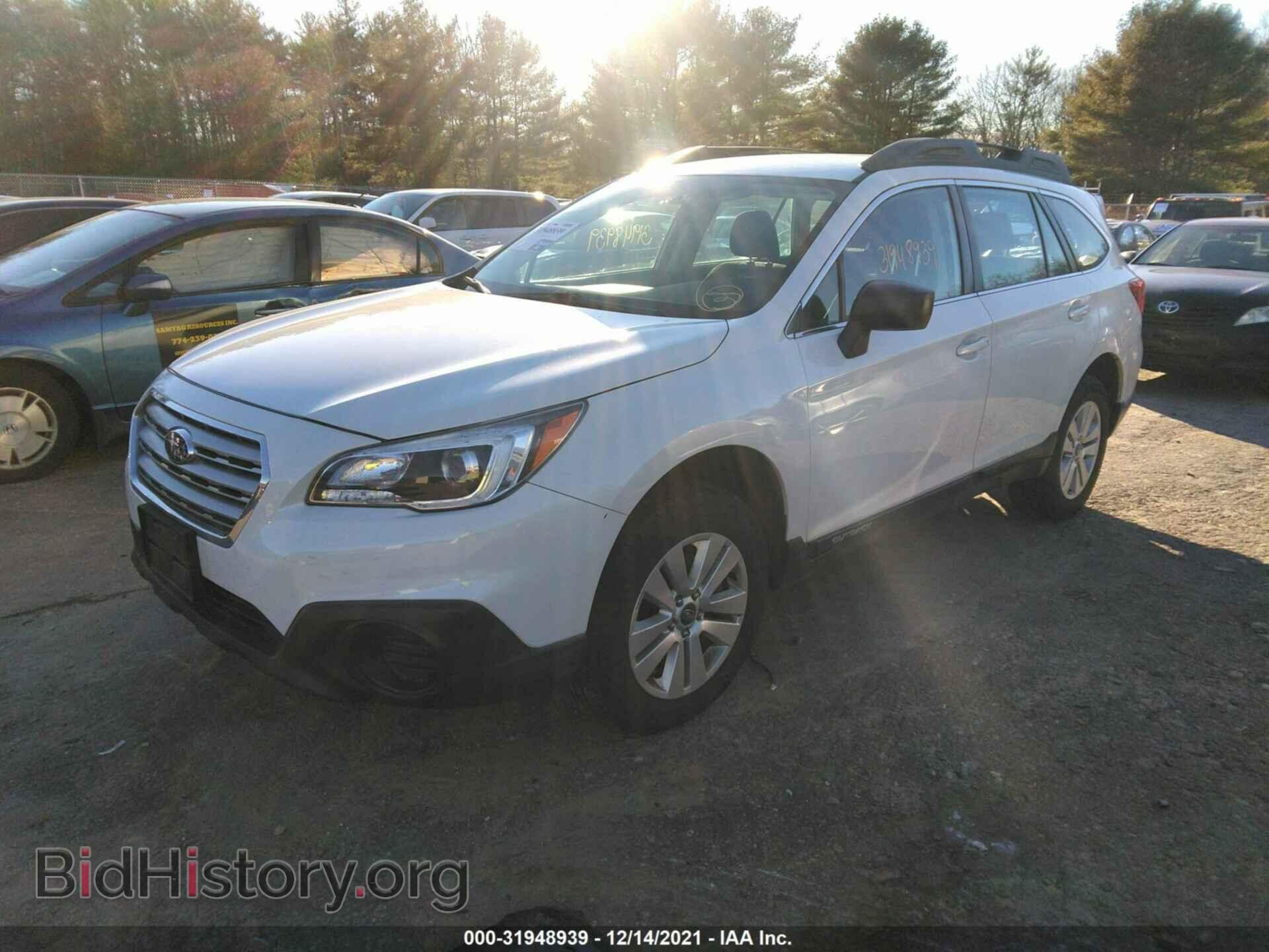 2017 SUBARU OUTBACK - VIN: 4S4BSAAC2H3425372 - Фото 2