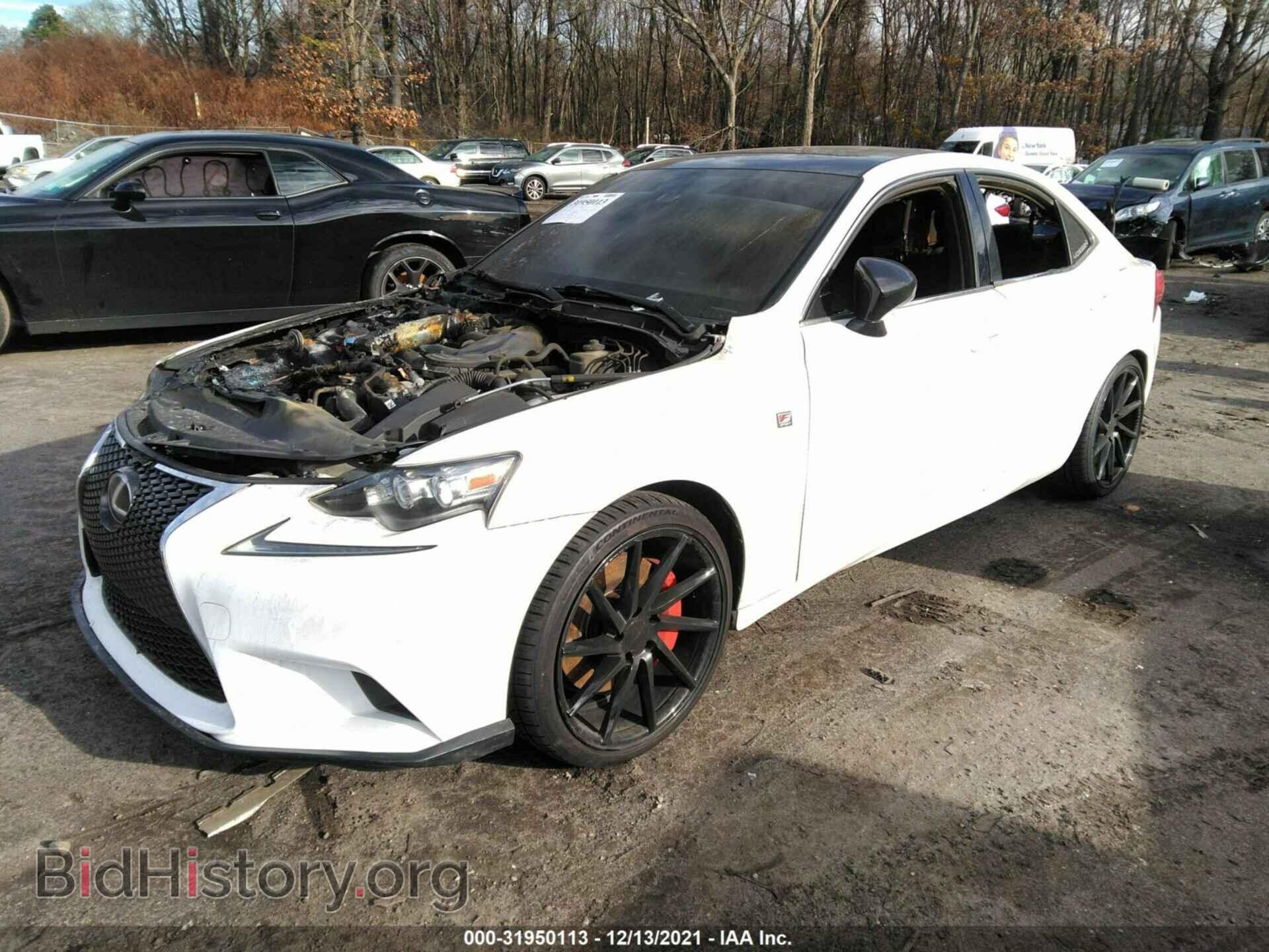 2014 LEXUS IS 350 - VIN: JTHCE1D29E5000877 - Фото 2