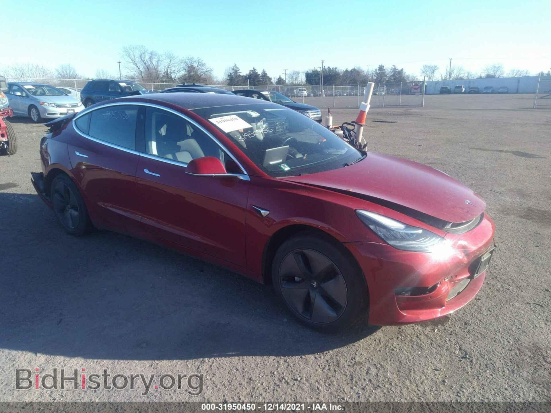 Photo 5YJ3E1EAXJF013038 - TESLA MODEL 3 2018