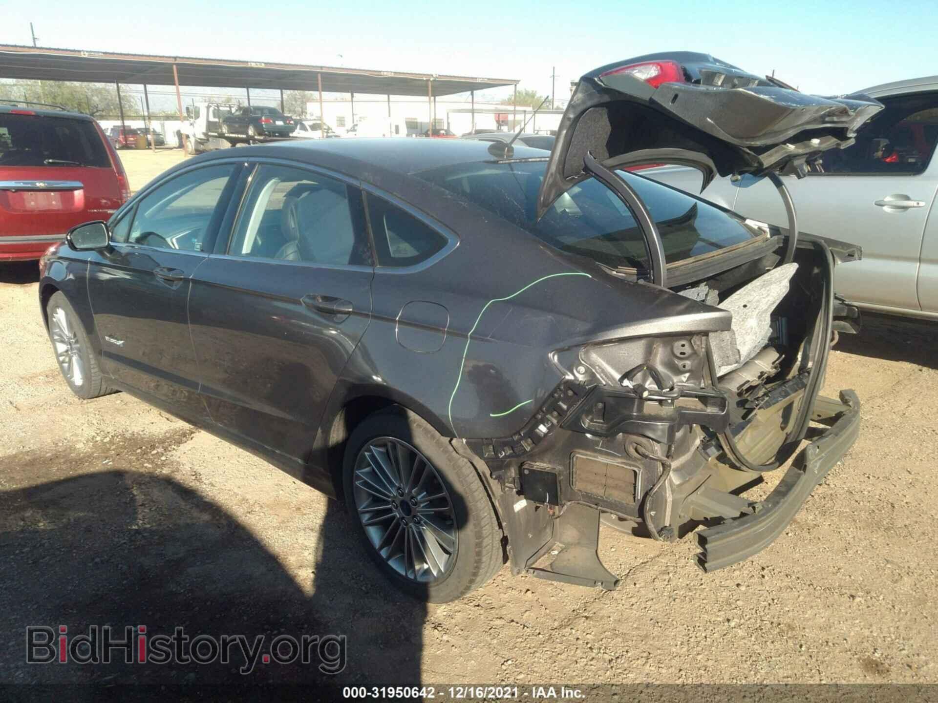 2014 FORD FUSION - VIN: 3FA6P0LU2ER378550 - Фото 3