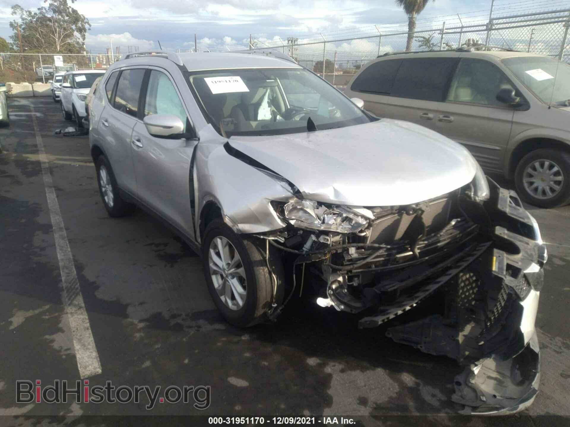 Фотография KNMAT2MT6GP645989 - NISSAN ROGUE 2016