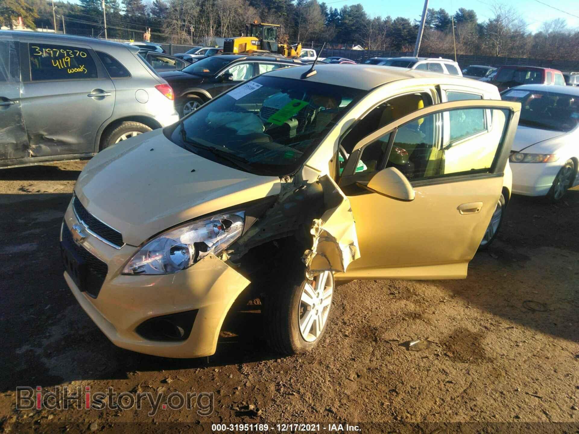 2014 CHEVROLET SPARK - VIN: KL8CB6S98EC476954 - Фото 2