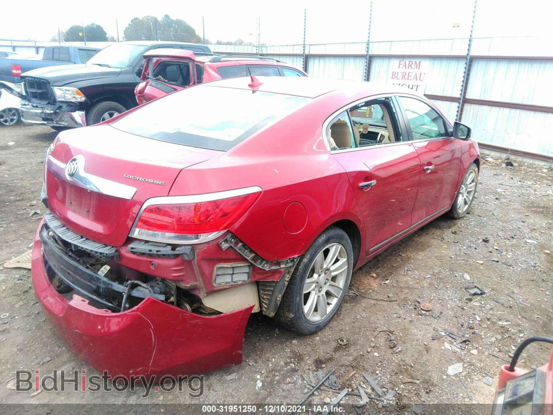2012 BUICK LACROSSE - VIN: 1G4GD5G37CF308831 - Фото 4