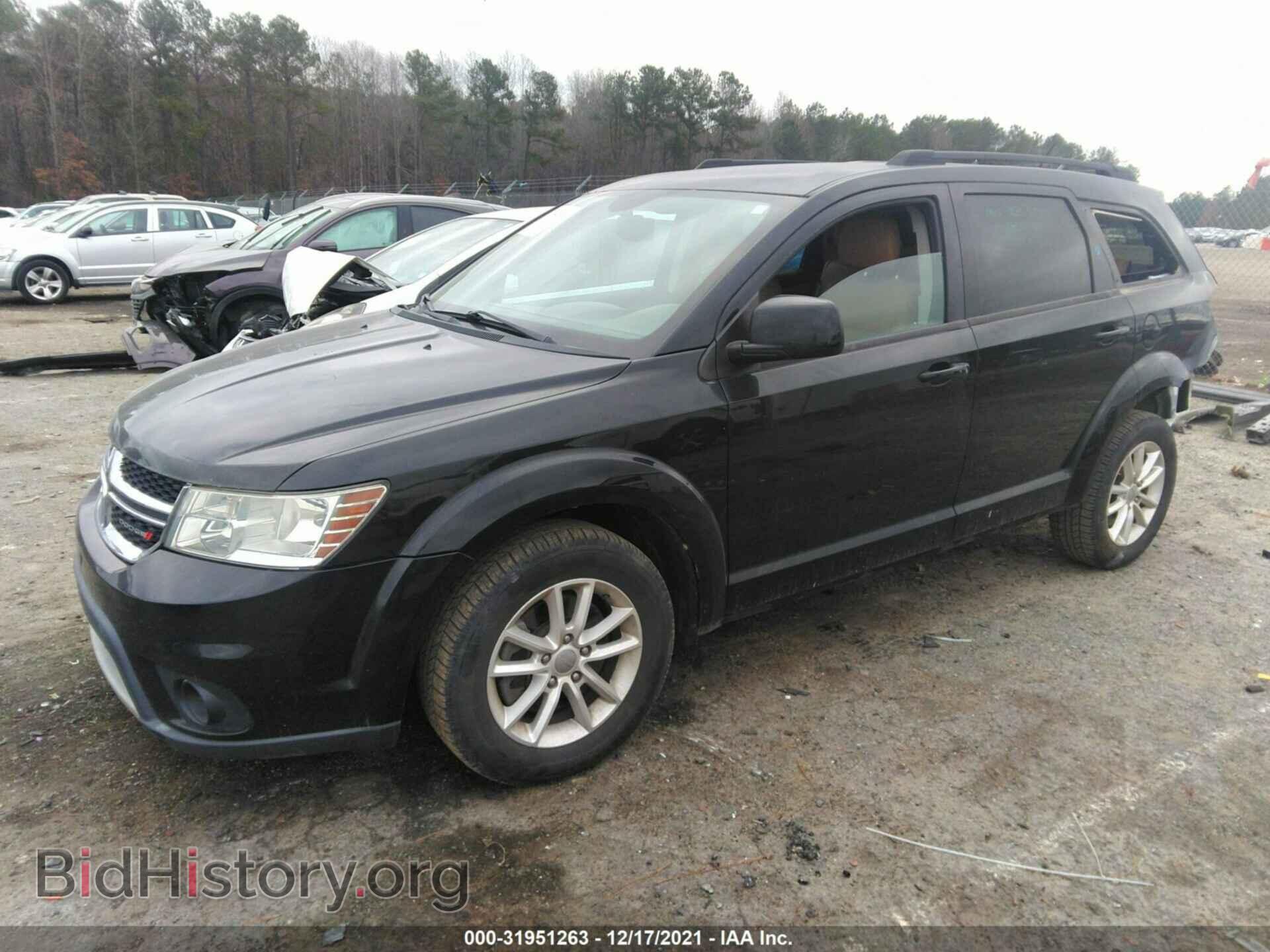 2014 DODGE JOURNEY - VIN: 3C4PDCBB8ET173357 - Фото 2