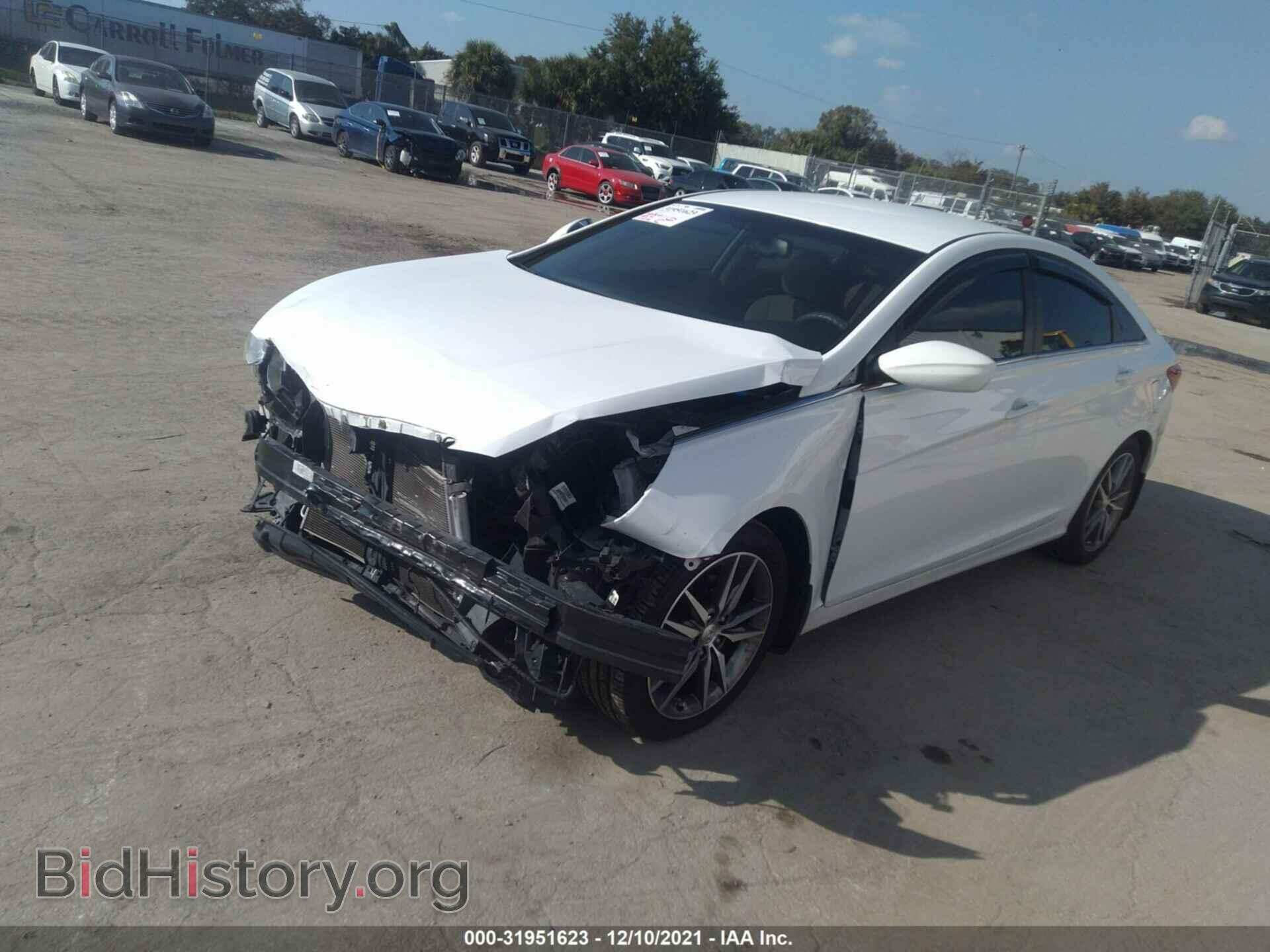 2012 HYUNDAI SONATA - VIN: 5NPEB4AC2CH384662 - Фото 2