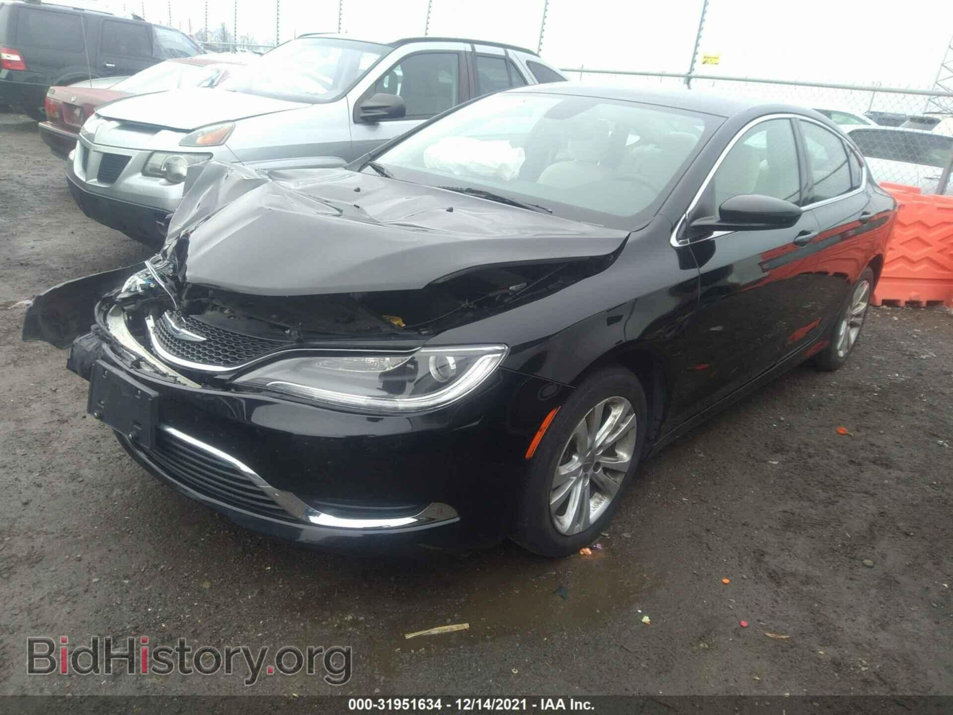 2016 CHRYSLER 200 - VIN: 1C3CCCAB7GN131398 - Фото 2
