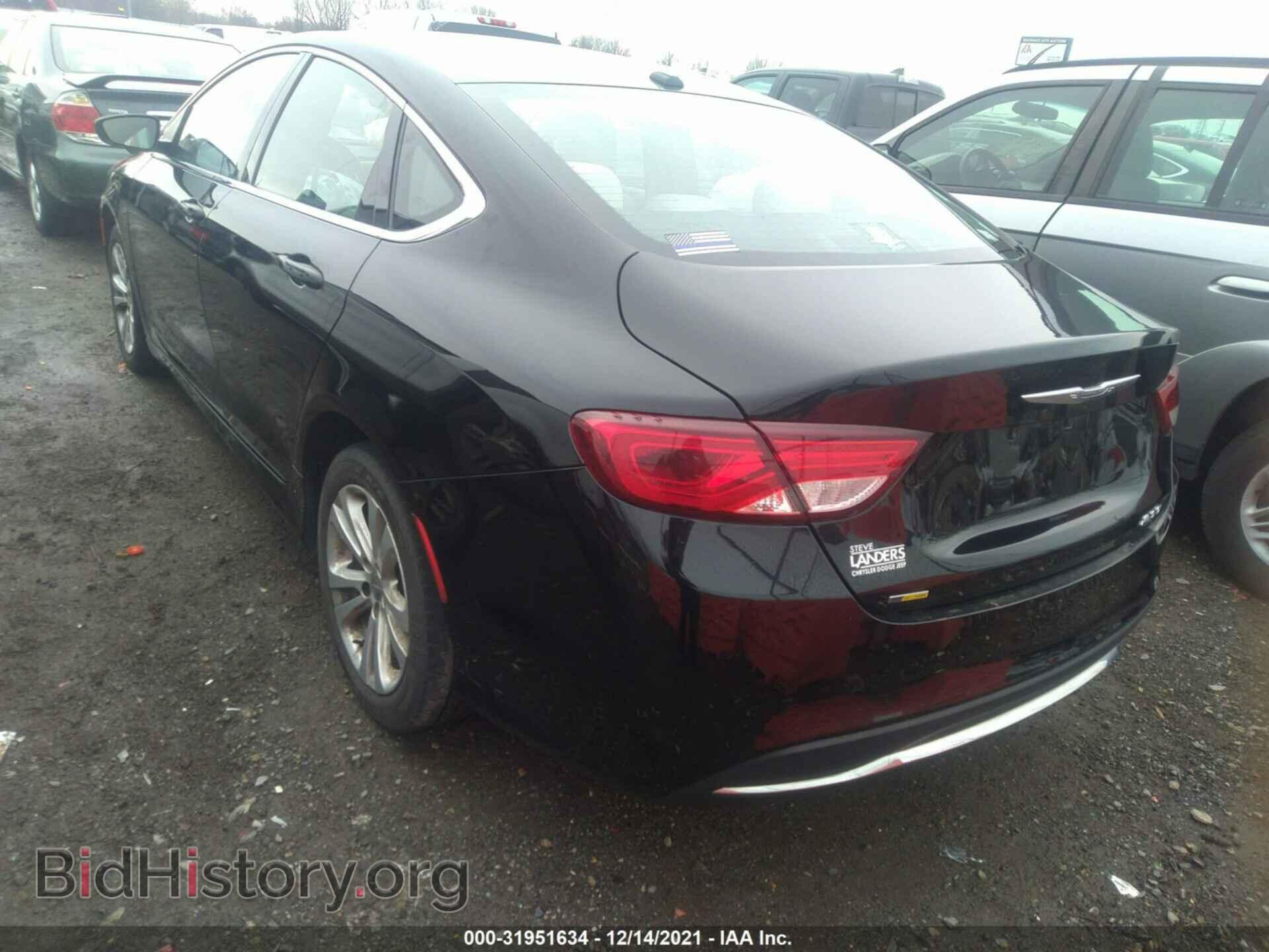 2016 CHRYSLER 200 - VIN: 1C3CCCAB7GN131398 - Фото 3