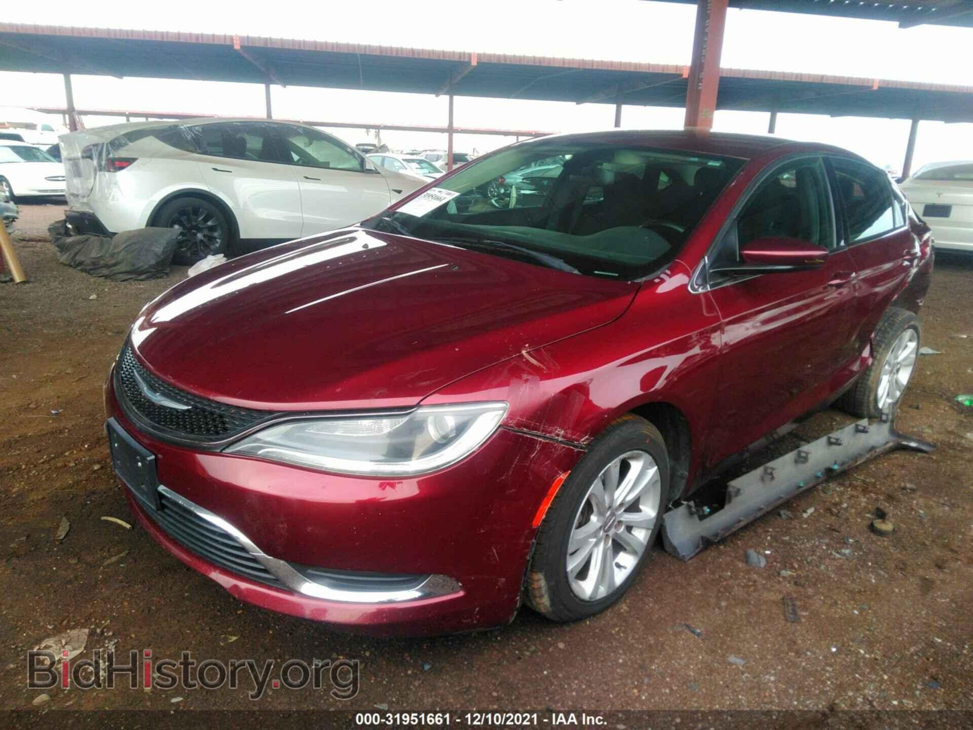 2016 CHRYSLER 200 - VIN: 1C3CCCAB6GN155238 - Фото 2