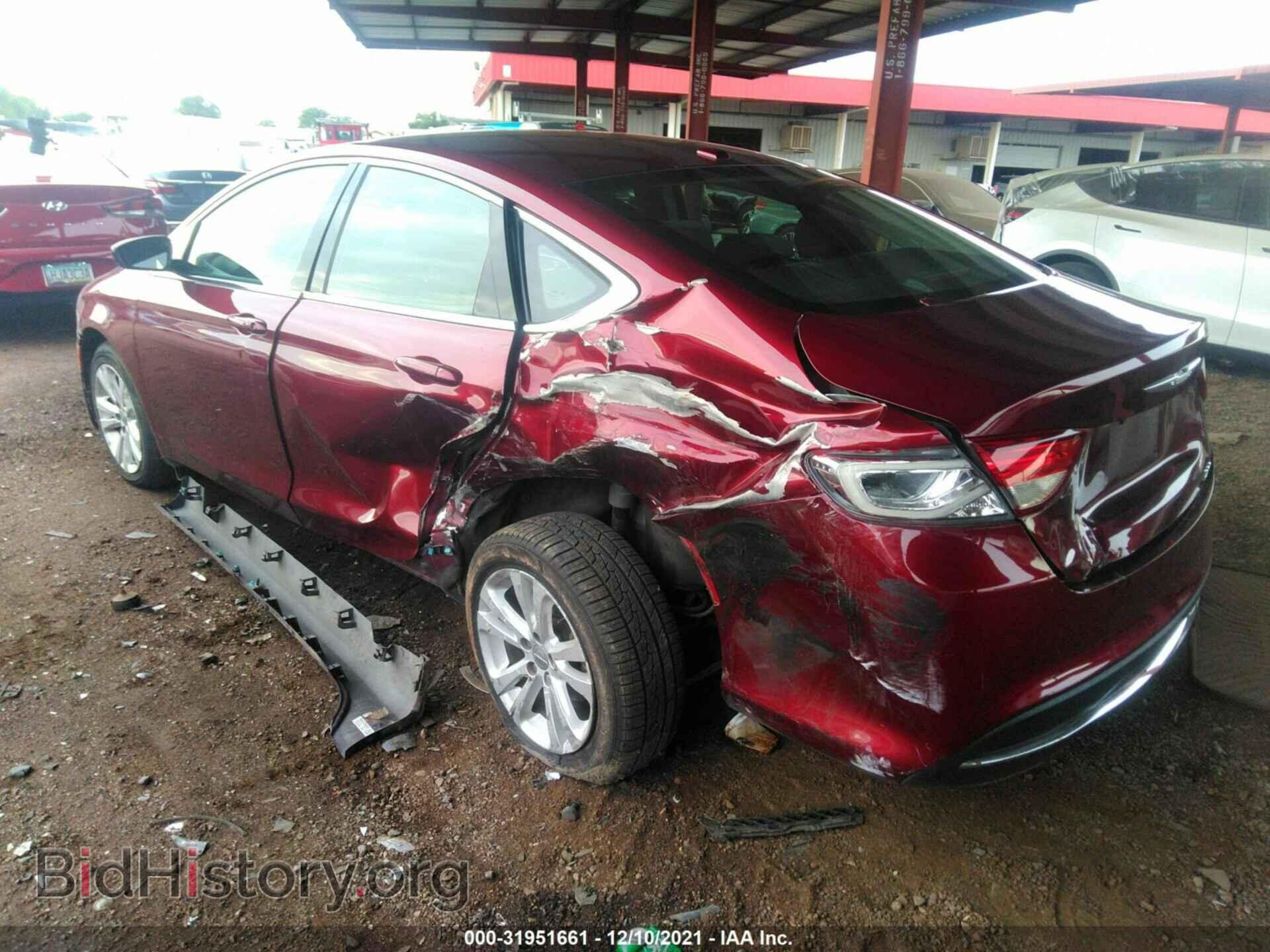2016 CHRYSLER 200 - VIN: 1C3CCCAB6GN155238 - Фото 3