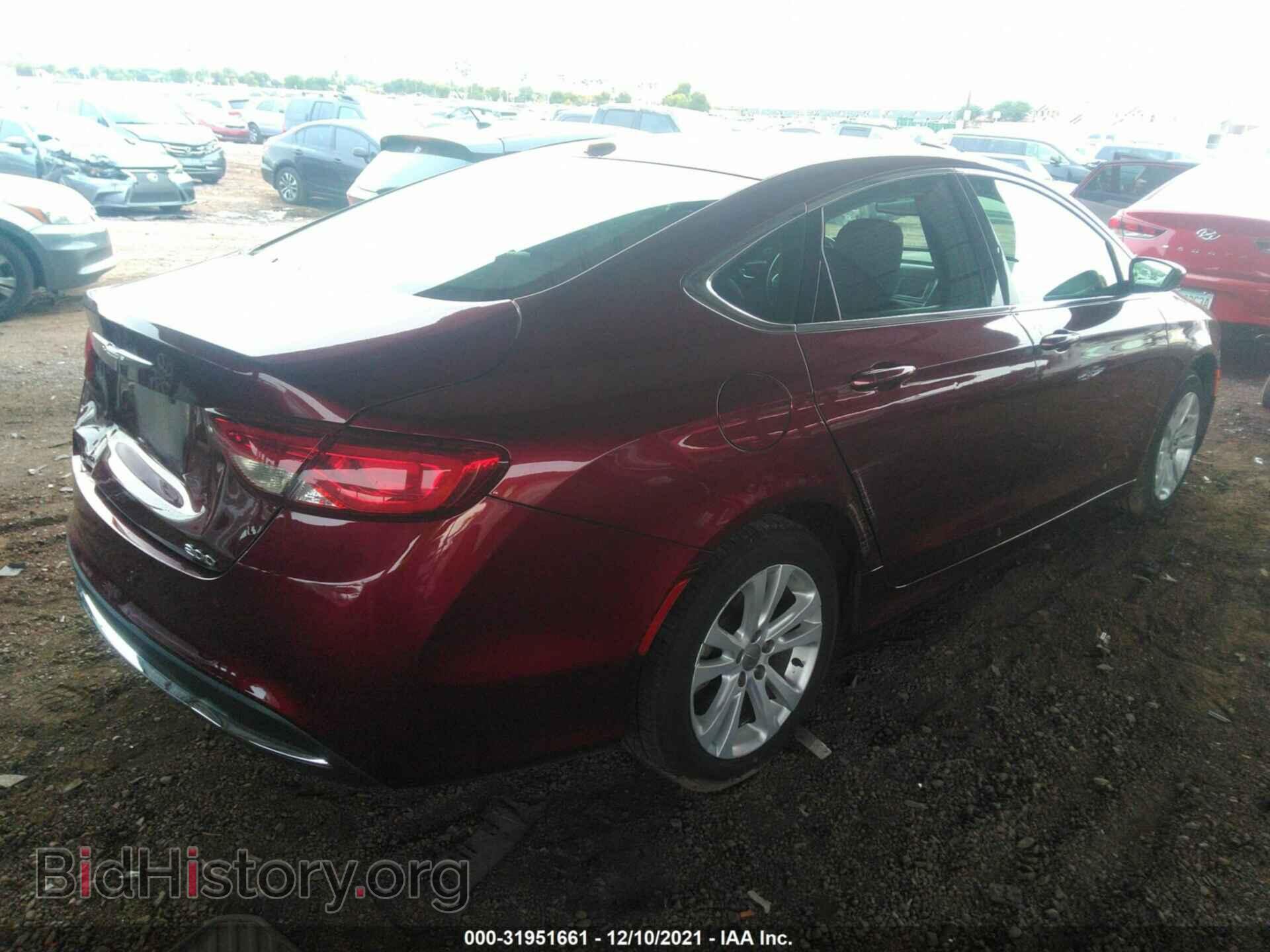 2016 CHRYSLER 200 - VIN: 1C3CCCAB6GN155238 - Фото 4