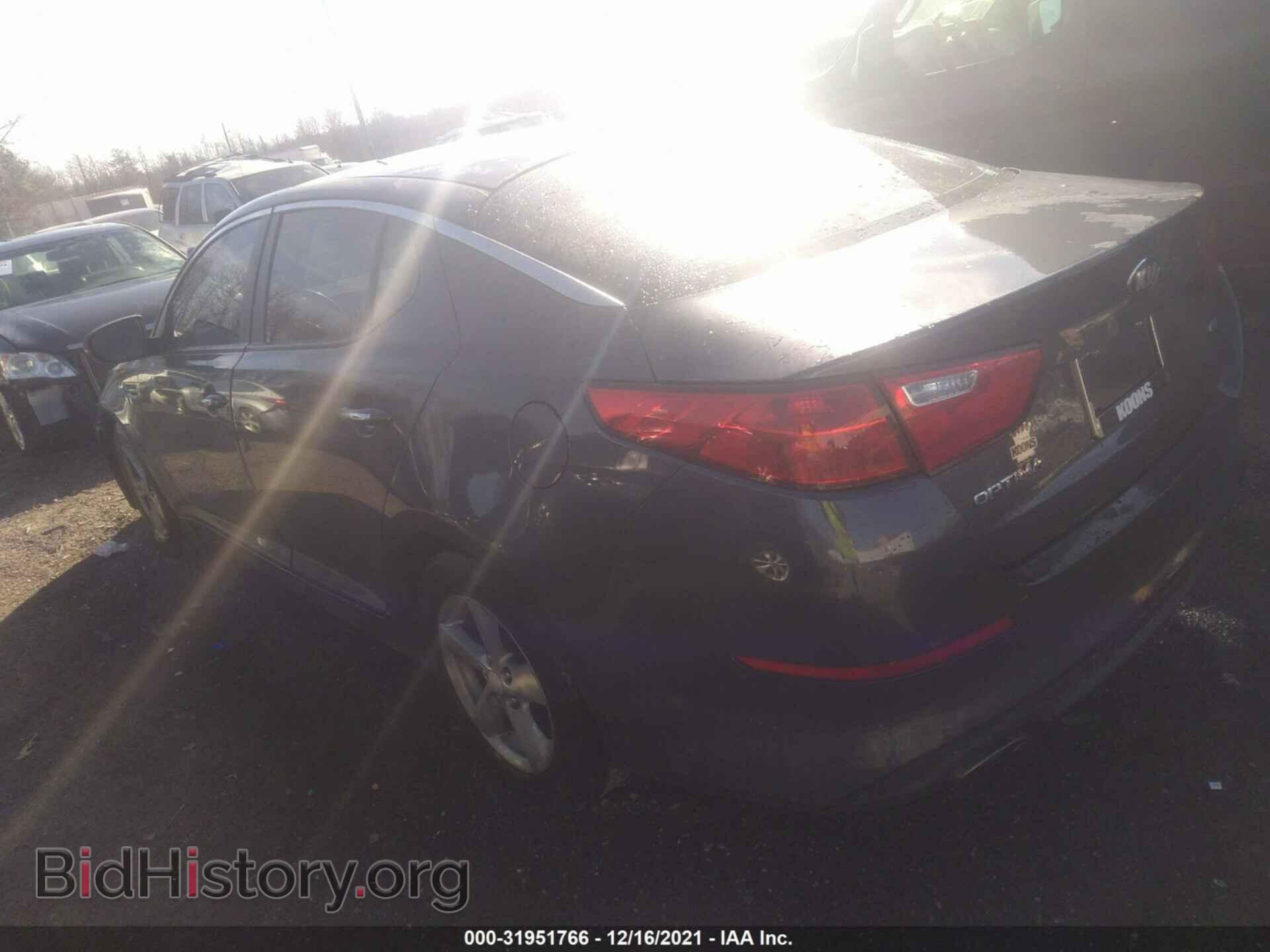 2015 KIA OPTIMA - VIN: KNAGM4A76F5628028 - Фото 3