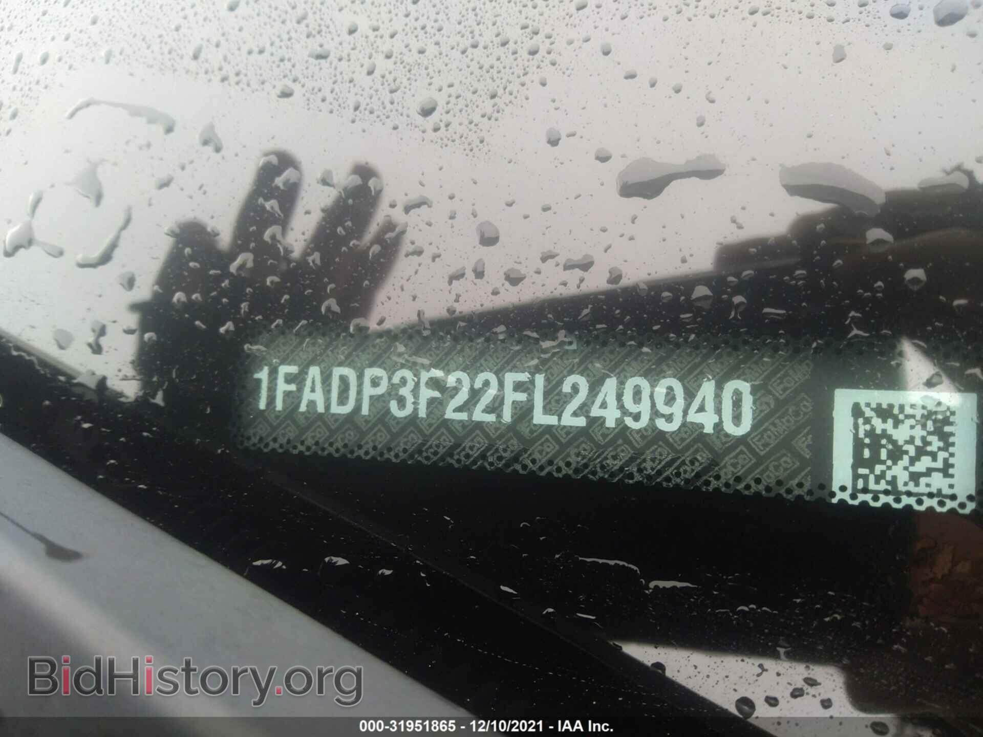 2015 FORD FOCUS - VIN: 1FADP3F22FL249940 - Фото 9