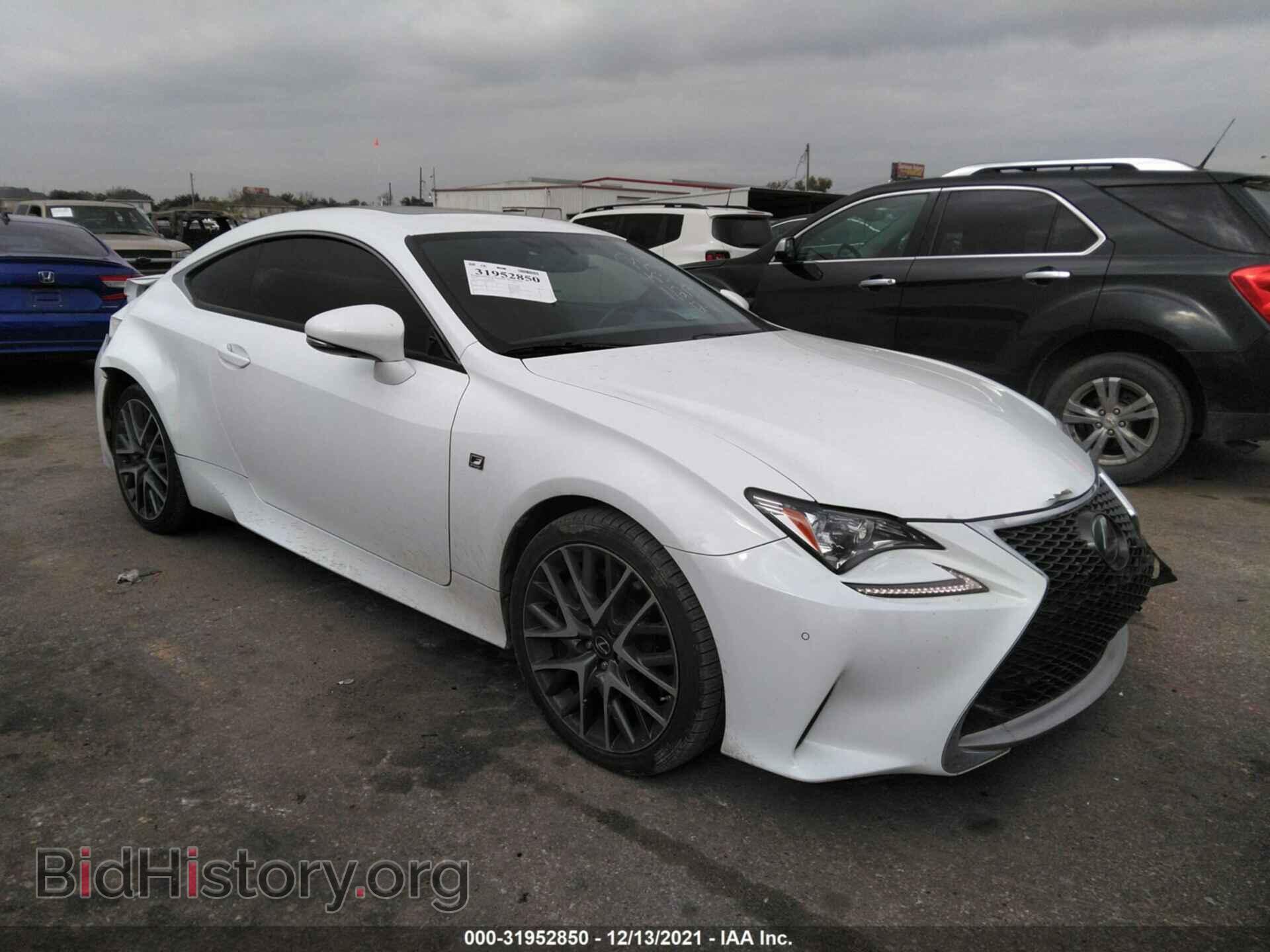 Photo JTHHA5BC0H5006625 - LEXUS RC 2017