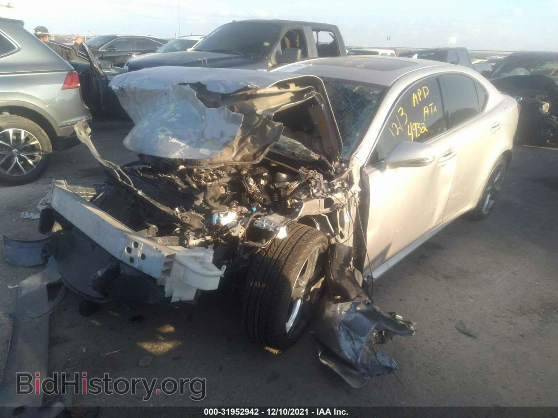2012 LEXUS IS 250 - VIN: JTHBF5C23C5178752 - Фото 2