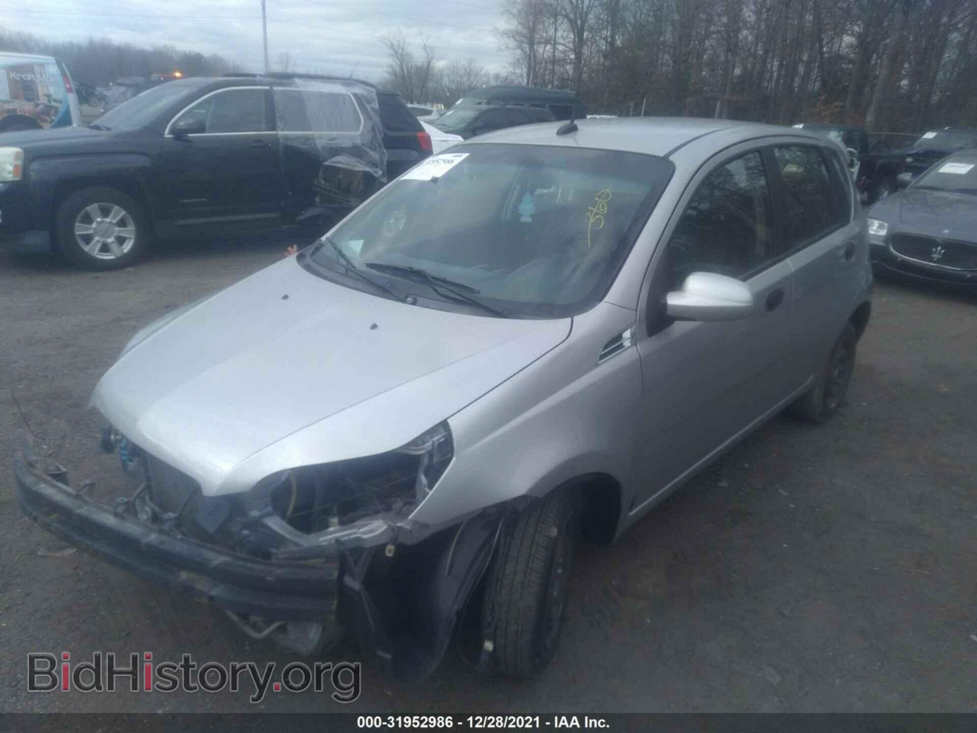 2009 CHEVROLET AVEO - VIN: KL1TD66E49B611973 - Фото 2