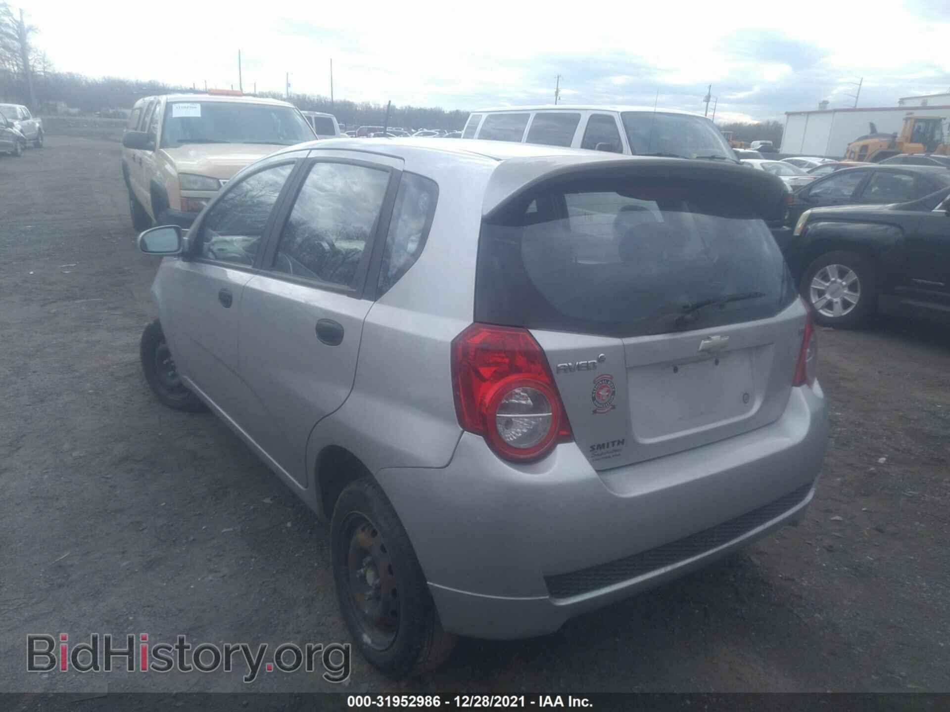 2009 CHEVROLET AVEO - VIN: KL1TD66E49B611973 - Фото 3