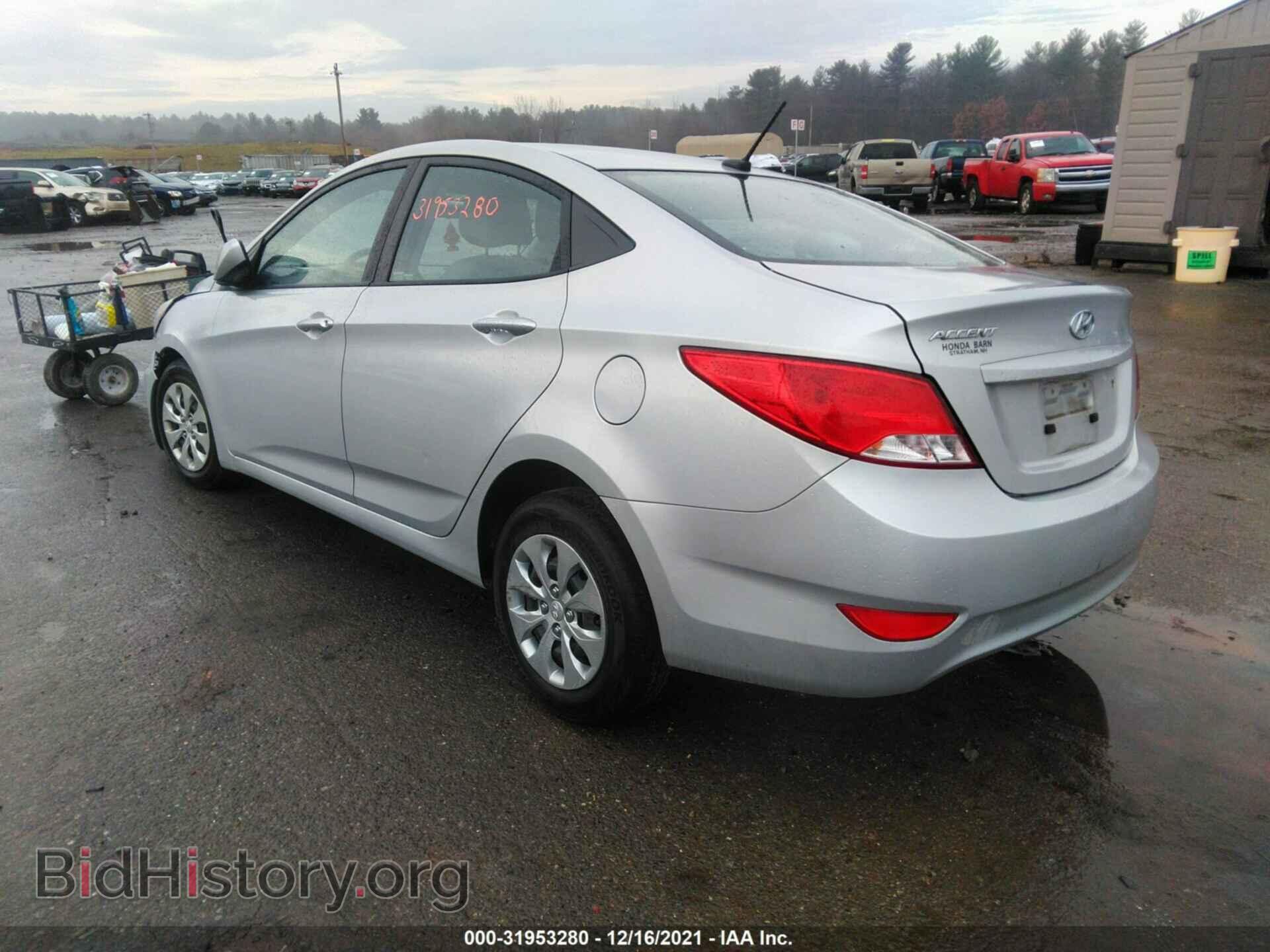 2015 HYUNDAI ACCENT - VIN: KMHCT4AE5FU920337 - Фото 3