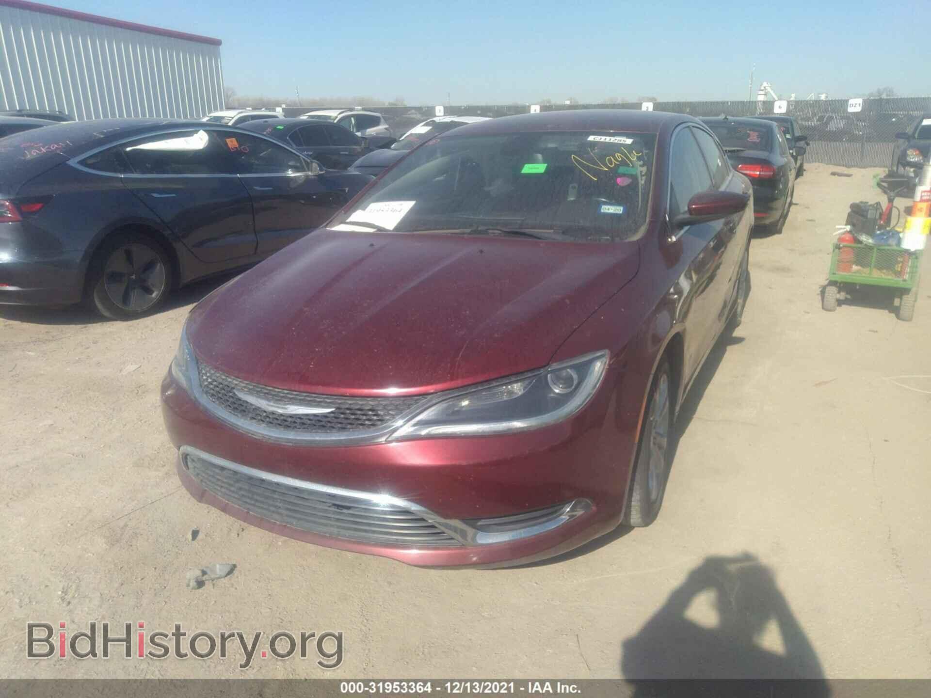 2015 CHRYSLER 200 - VIN: 1C3CCCAB6FN614671 - Фото 2