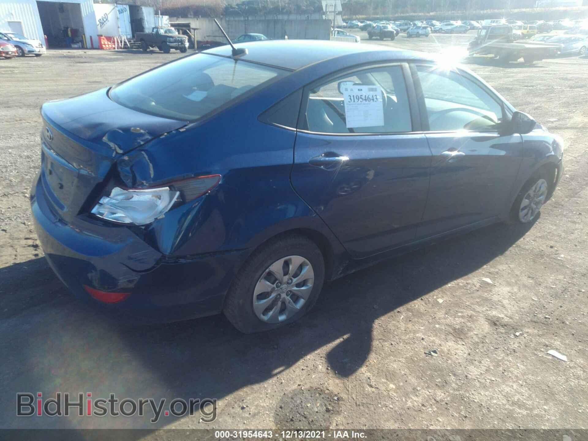2017 HYUNDAI ACCENT - VIN: KMHCT4AE4HU291608 - Фото 4