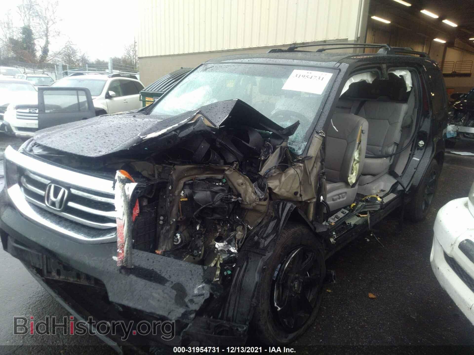 2012 HONDA PILOT - VIN: 5FNYF4H50CB068006 - Фото 2