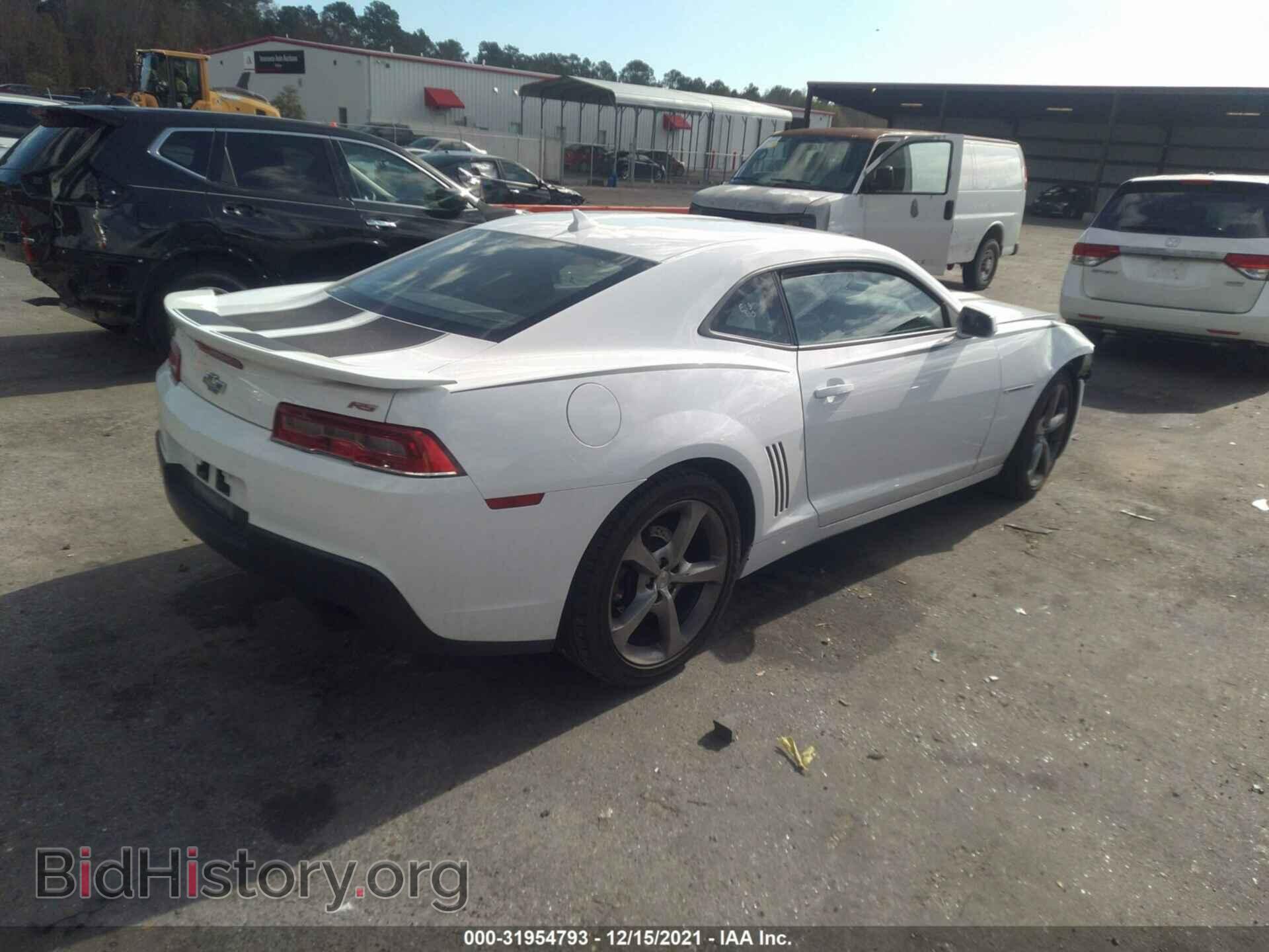 2014 CHEVROLET CAMARO - VIN: 2G1FB1E32E9174493 - Фото 4