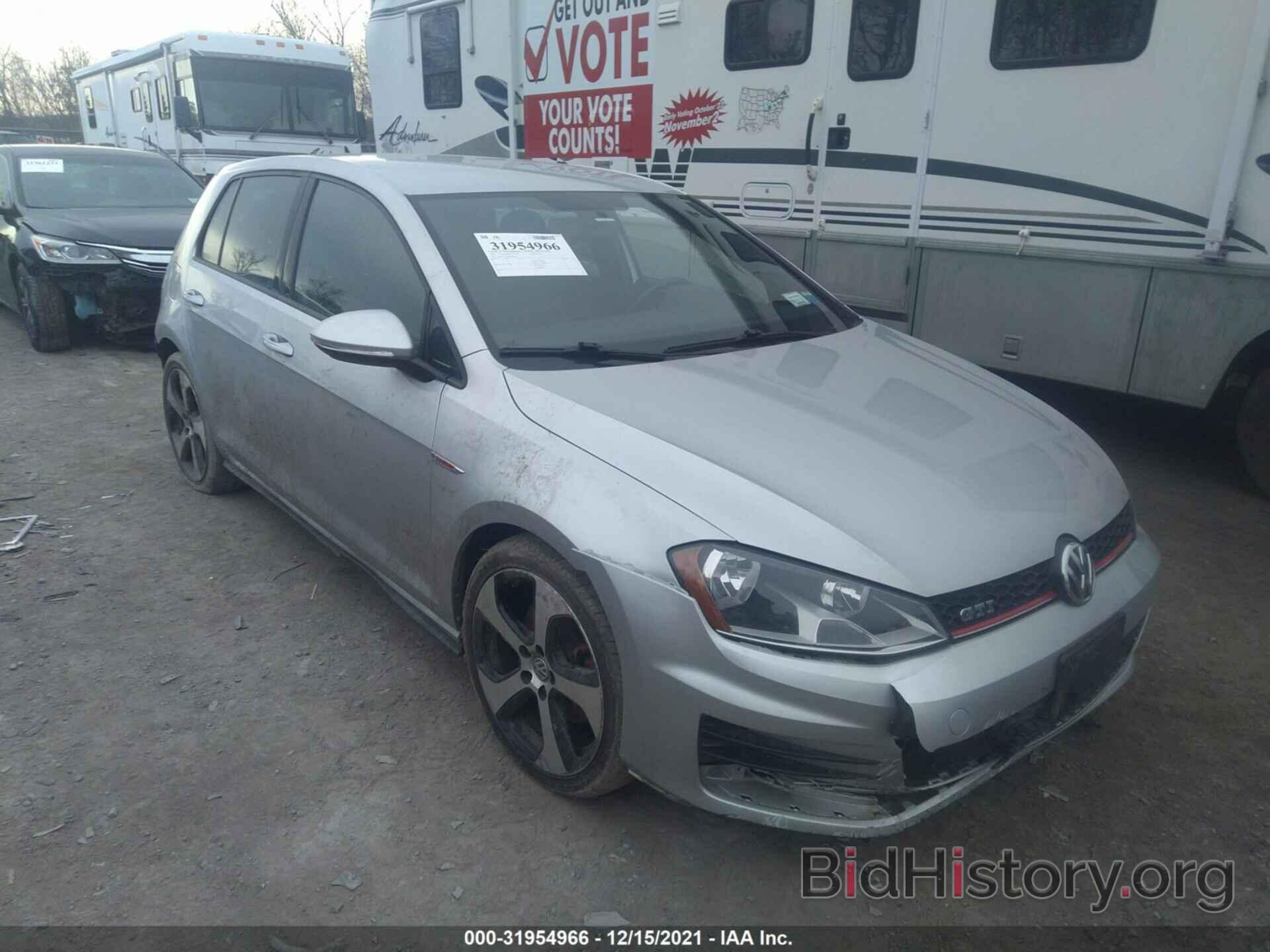 Photo 3VW5T7AU8HM033146 - VOLKSWAGEN GOLF GTI 2017