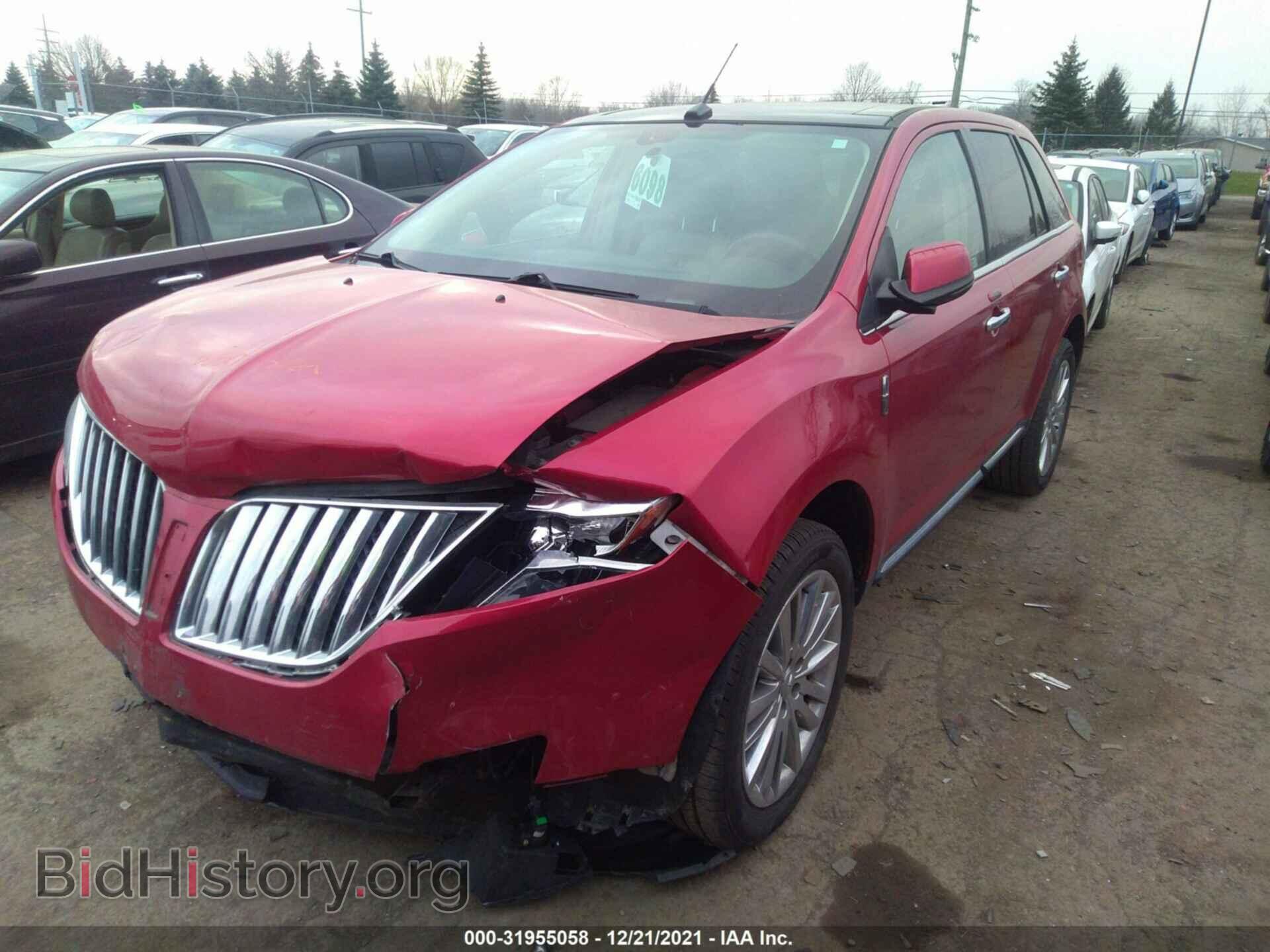 2012 LINCOLN MKX - VIN: 2LMDJ6JK5CBL10682 - Фото 2
