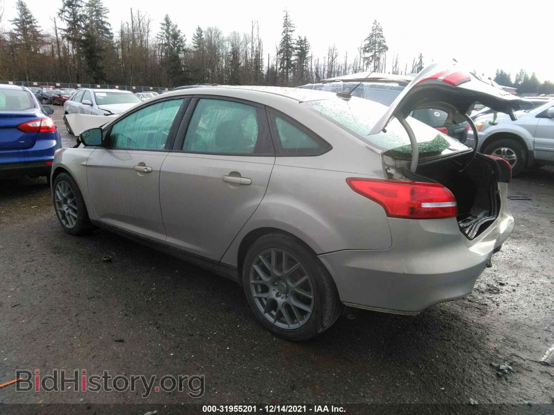 2015 FORD FOCUS - VIN: 1FADP3F26FL316829 - Фото 3