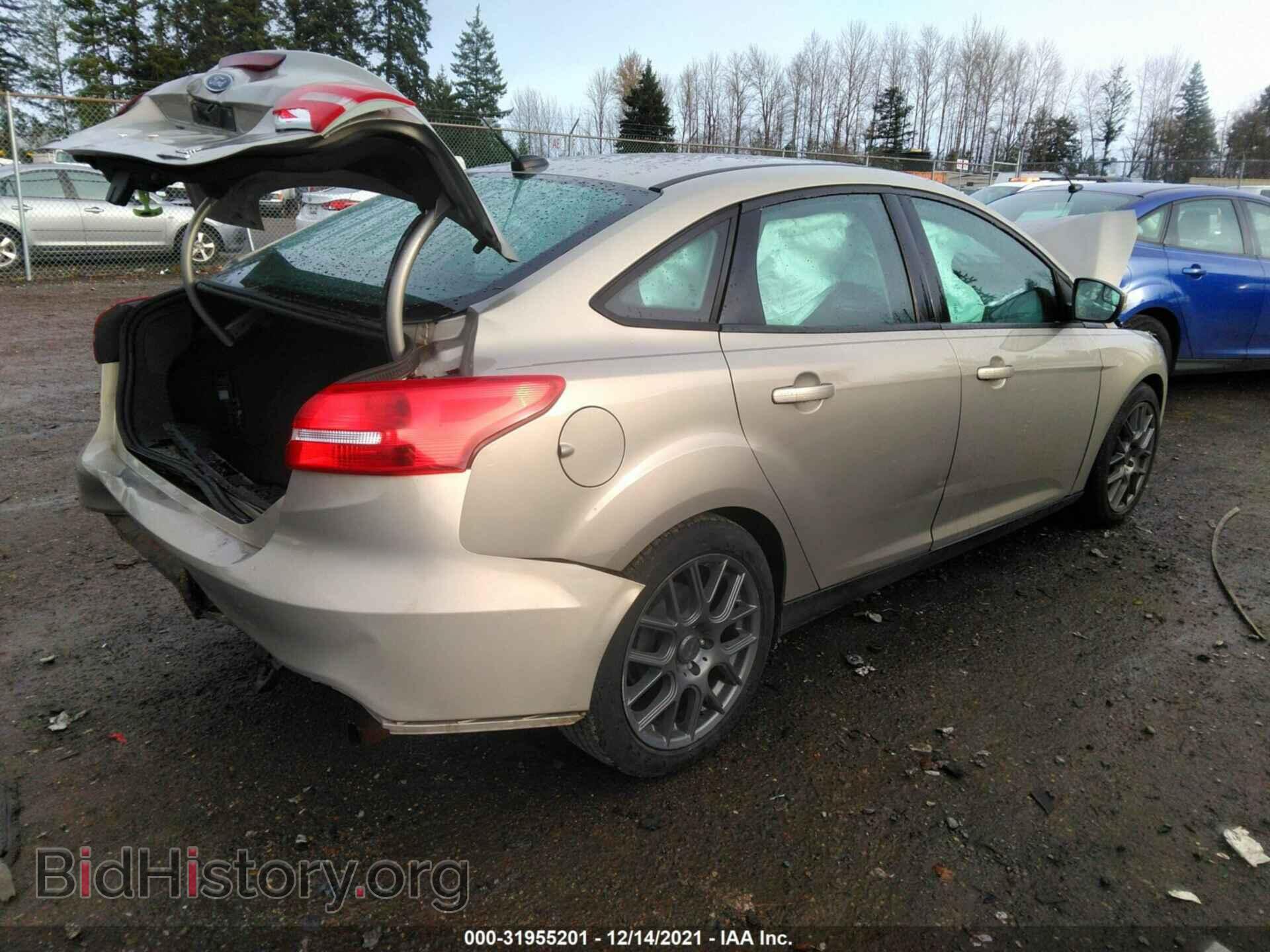2015 FORD FOCUS - VIN: 1FADP3F26FL316829 - Фото 4