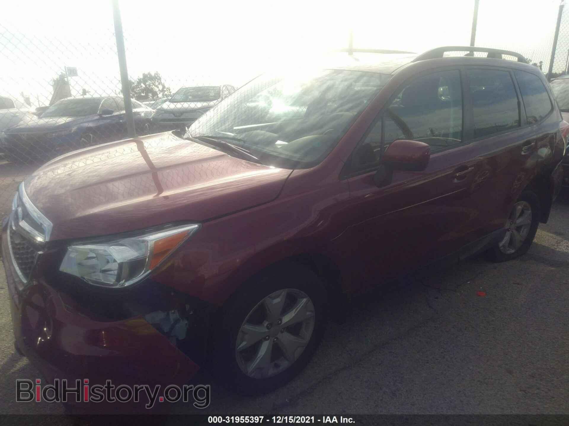 2016 SUBARU FORESTER - VIN: JF2SJADC7GH446501 - Фото 2