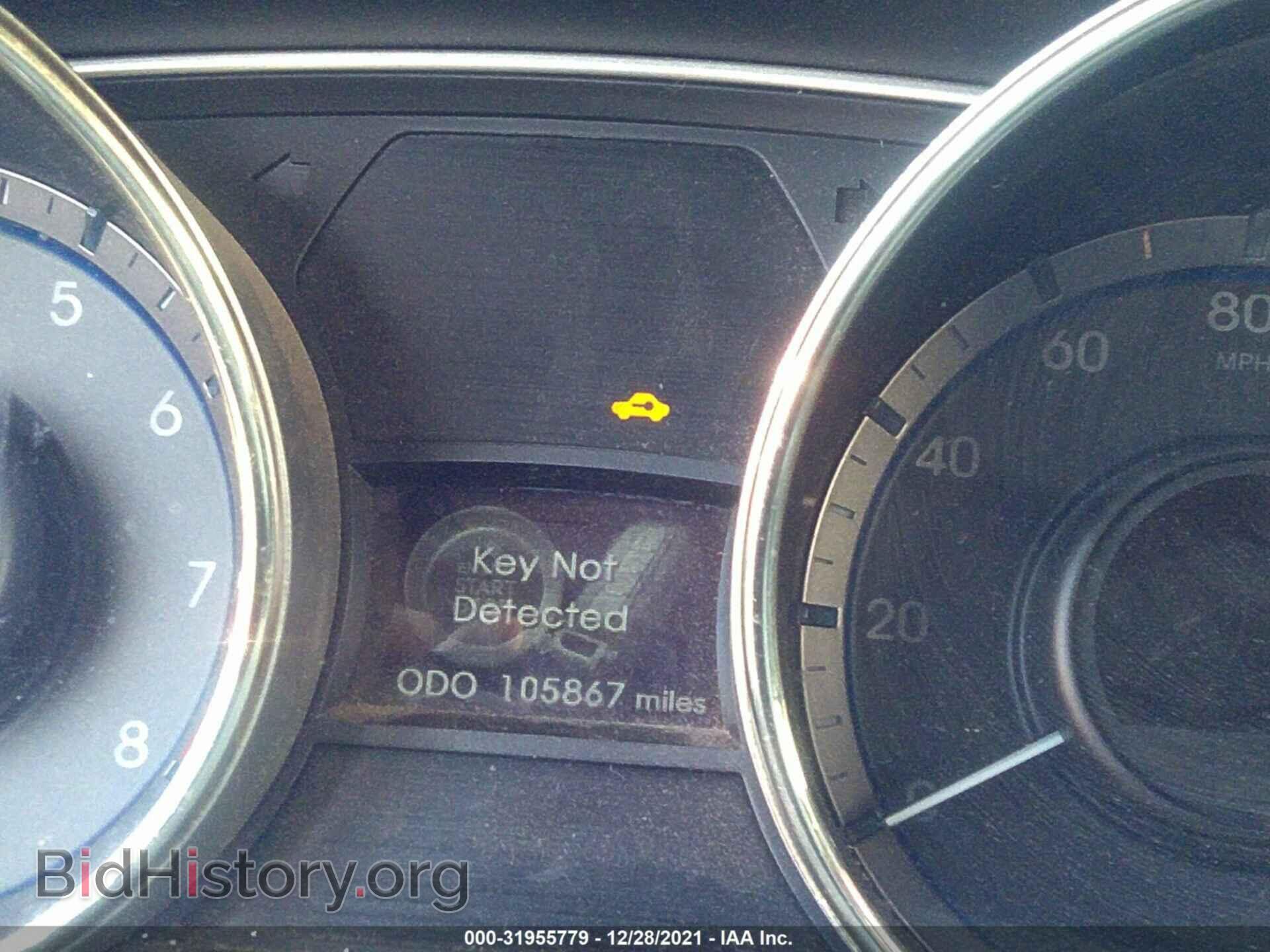 2012 HYUNDAI SONATA - VIN: 5NPEC4AC8CH345149 - Фото 7