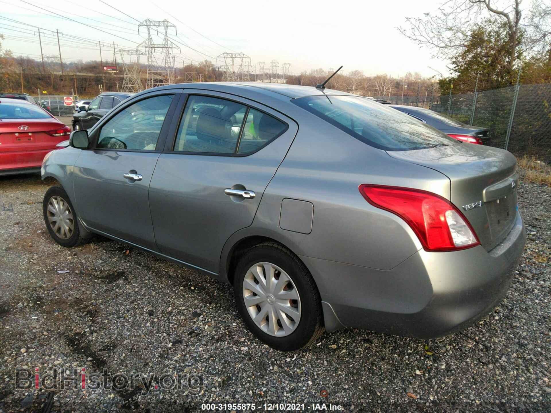 2012 NISSAN VERSA - VIN: 3N1CN7AP6CL863284 - Фото 3
