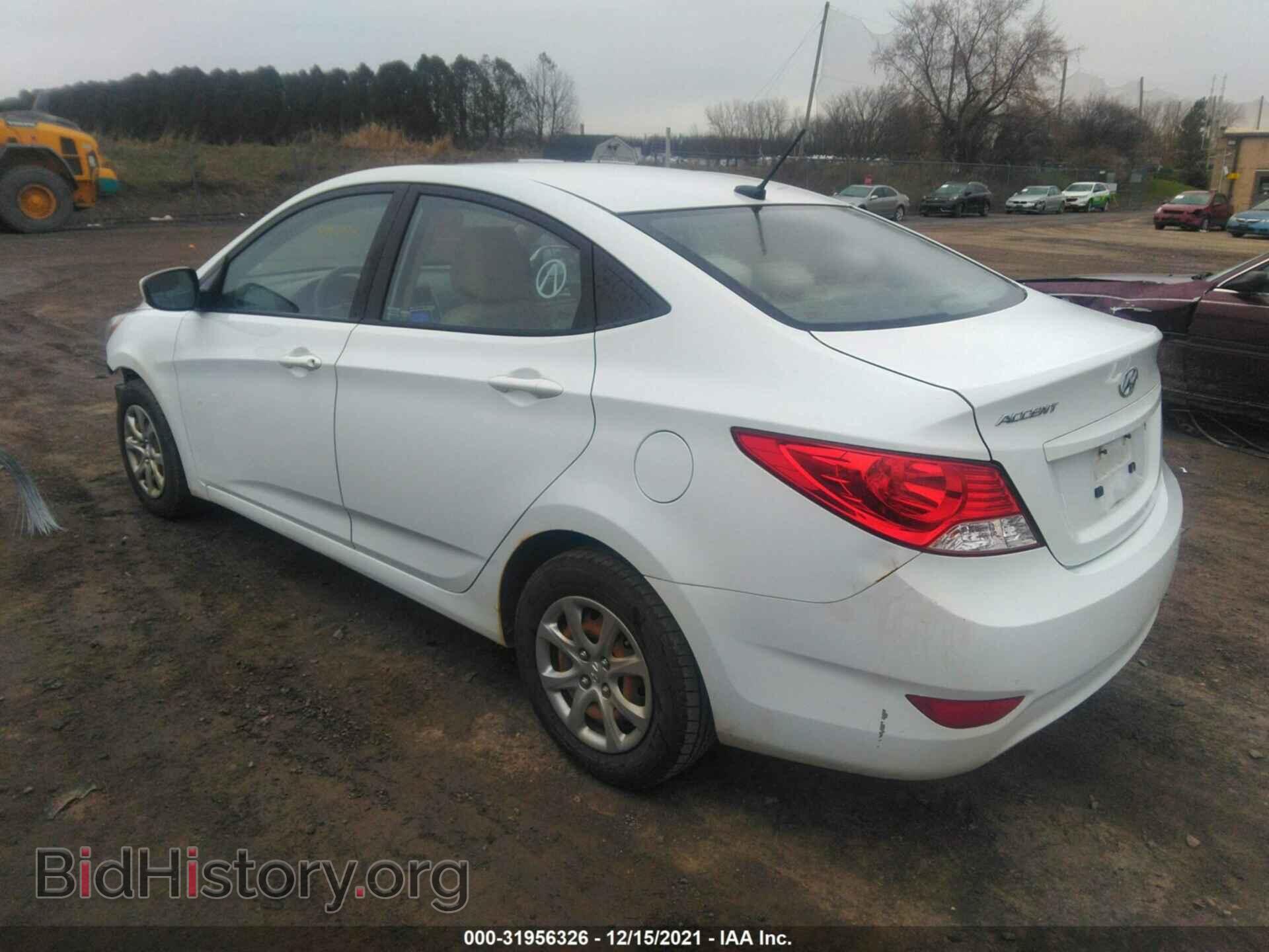 2013 HYUNDAI ACCENT - VIN: KMHCT4AE0DU585730 - Фото 3