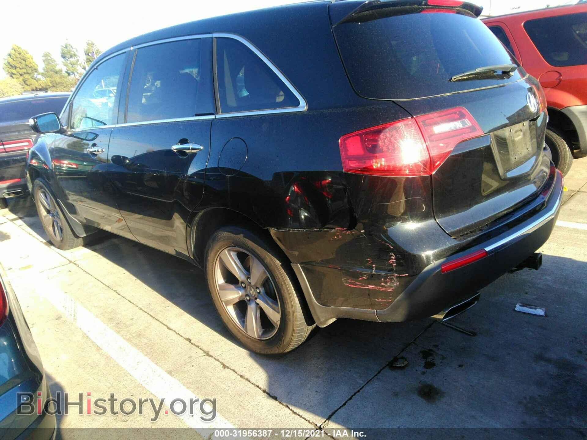 2013 ACURA MDX - VIN: 2HNYD2H47DH524302 - Фото 3