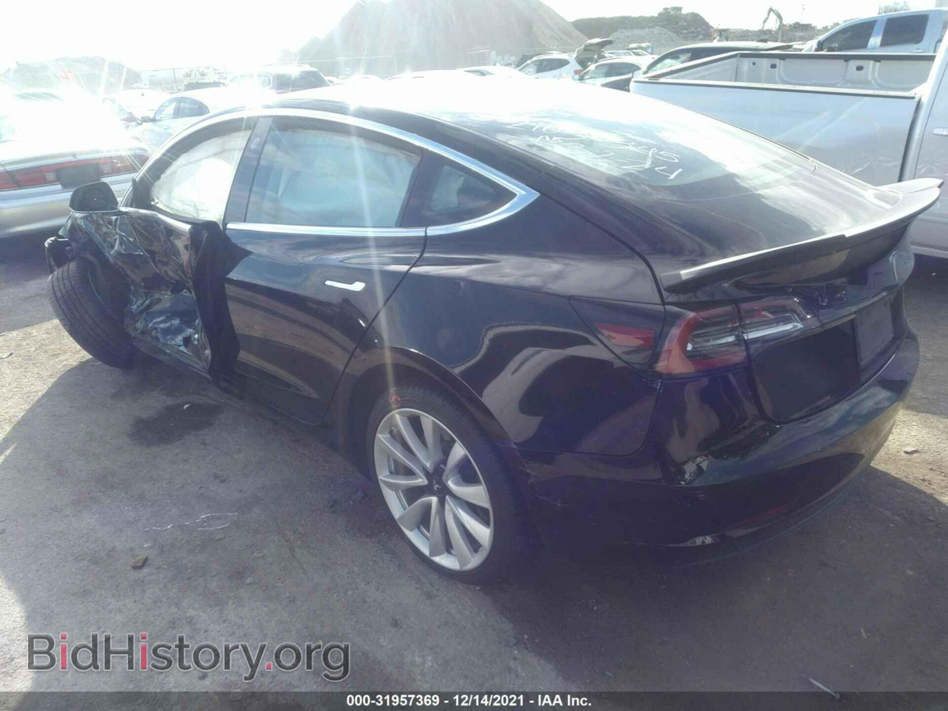 2019 TESLA MODEL 3 - VIN: 5YJ3E1EA4KF315085 - Фото 3