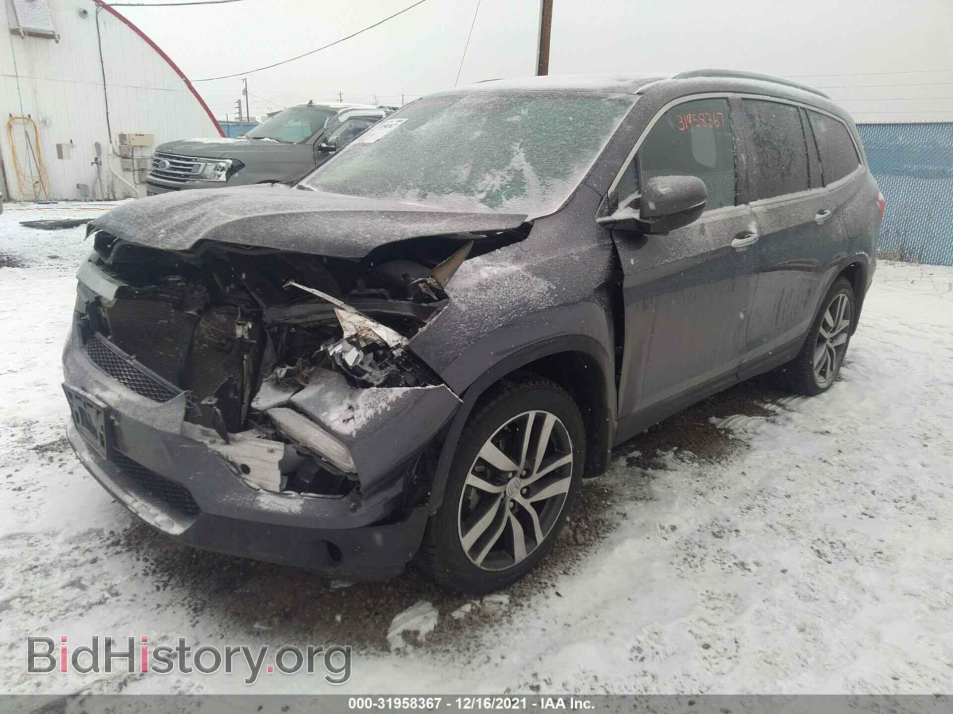 2017 HONDA PILOT - VIN: 5FNYF6H91HB007365 - Фото 2