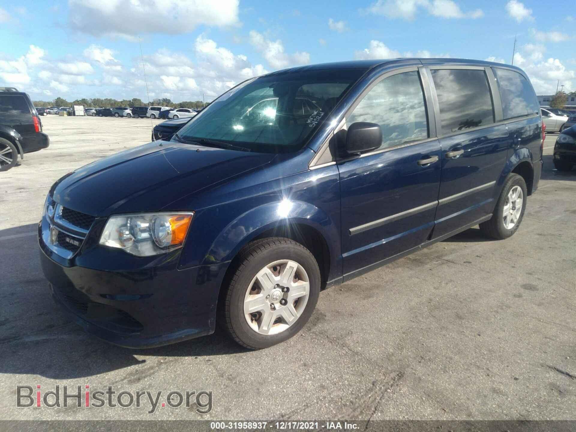 2013 RAM CARGO VAN - VIN: 2C4JRGAG8DR545261 - Фото 2