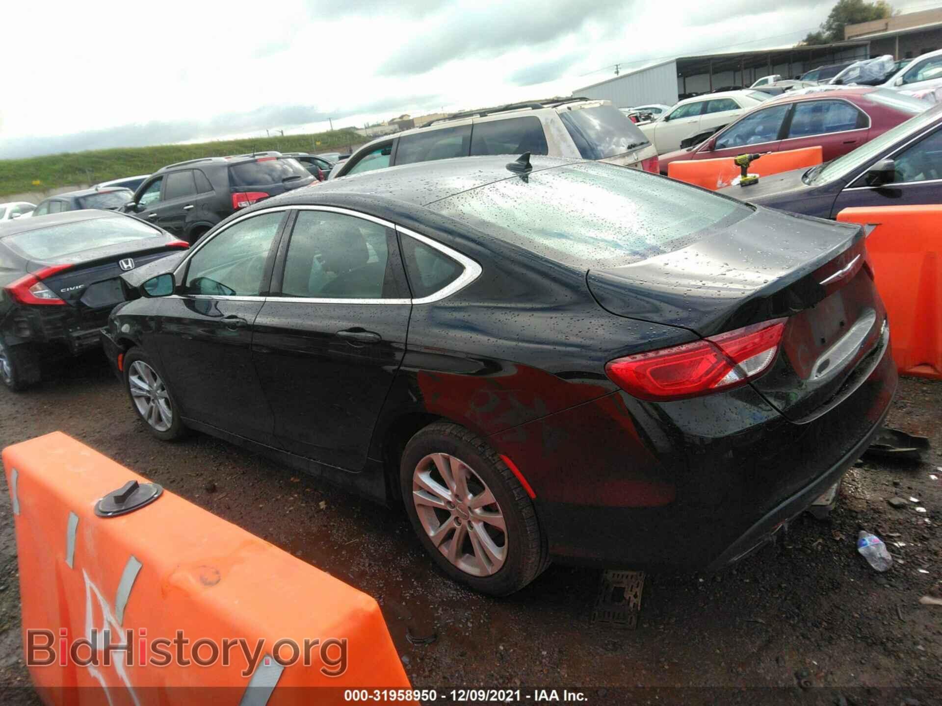 2016 CHRYSLER 200 - VIN: 1C3CCCAG6GN189580 - Фото 3