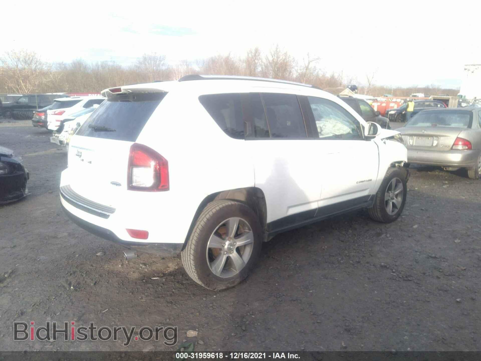2016 JEEP COMPASS - VIN: 1C4NJDEB2GD772457 - Фото 4